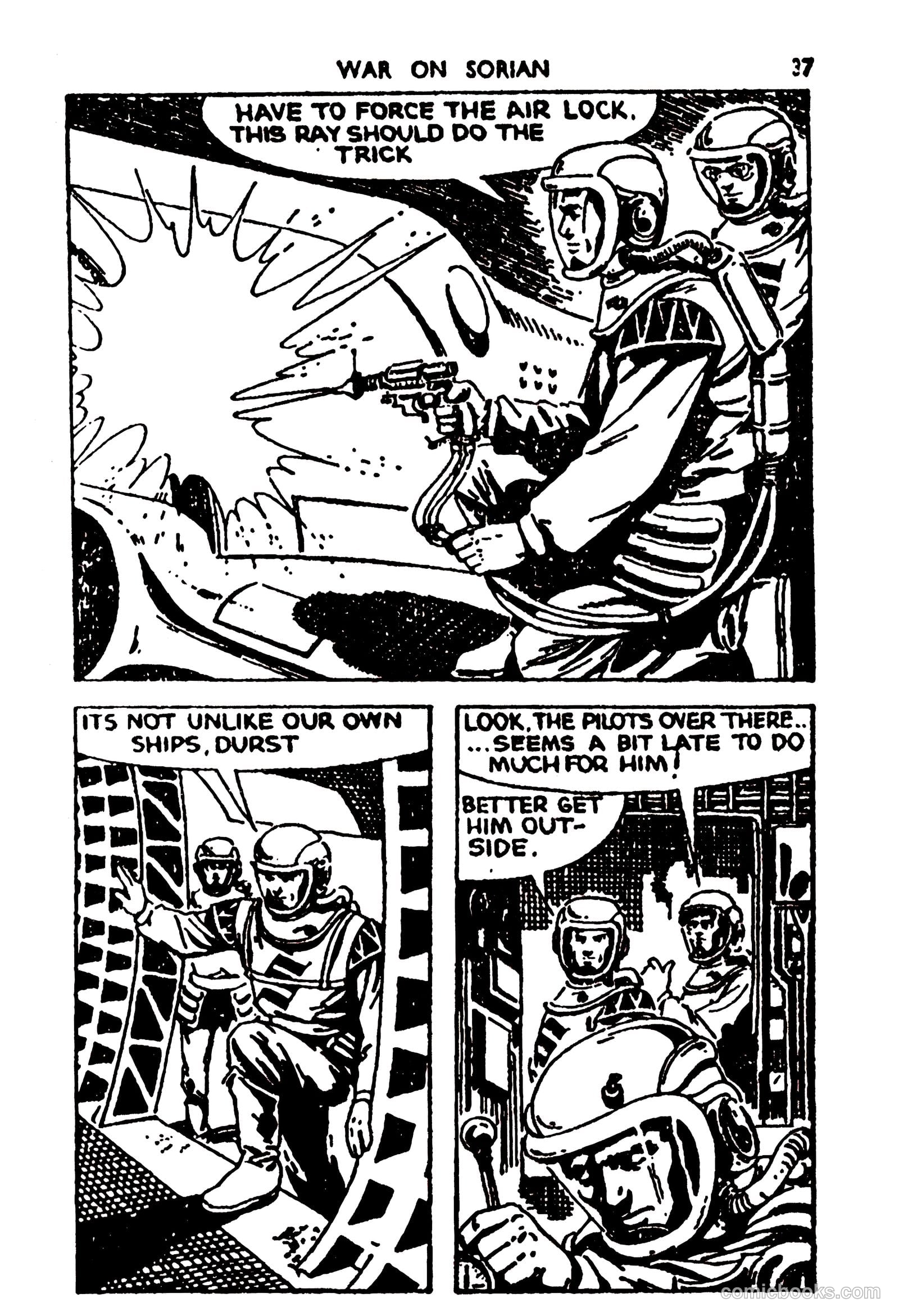 Tit-Bits Science Fiction Comics #2 (1953) — page 39 of 68