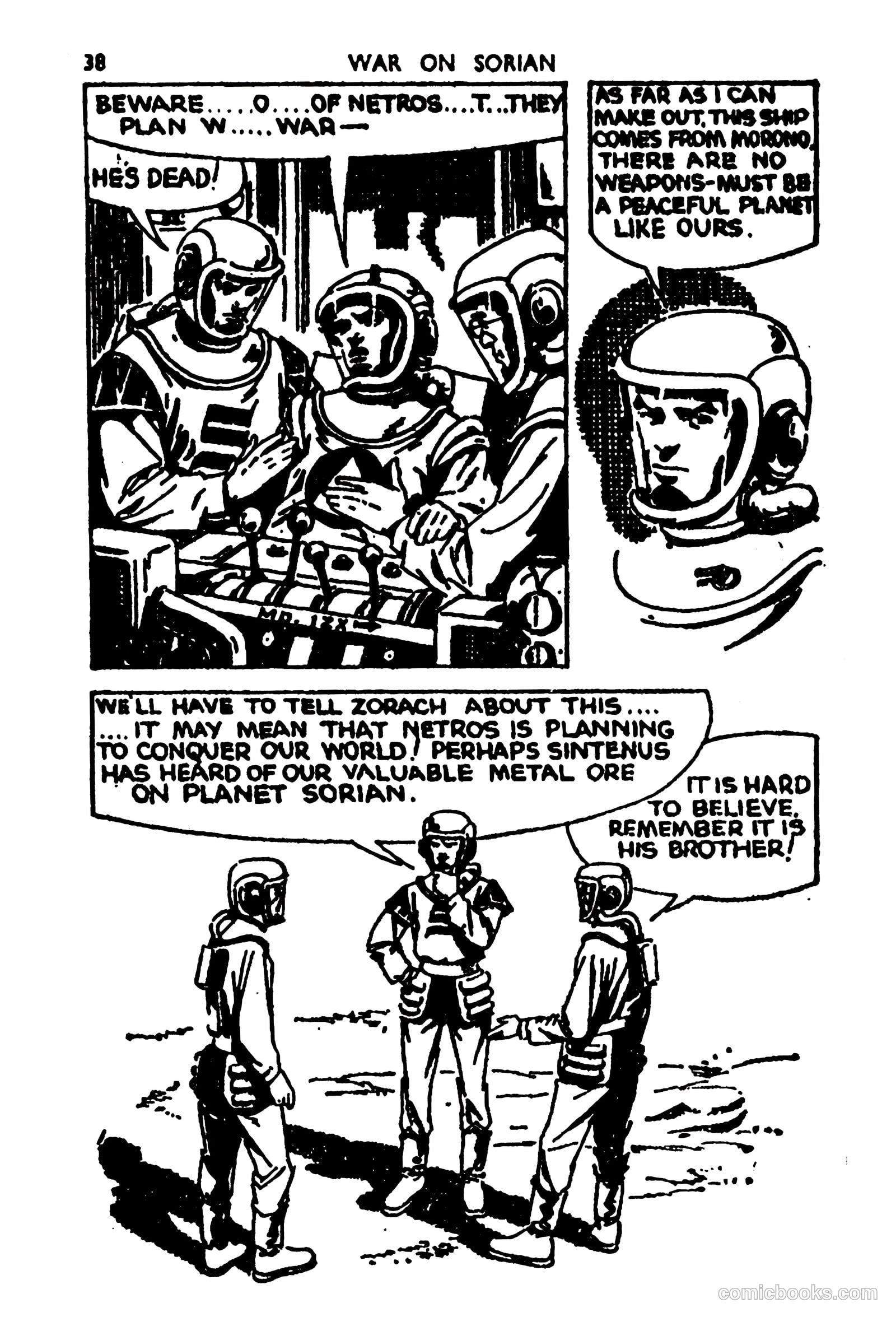 Tit-Bits Science Fiction Comics #2 (1953) — page 40 of 68