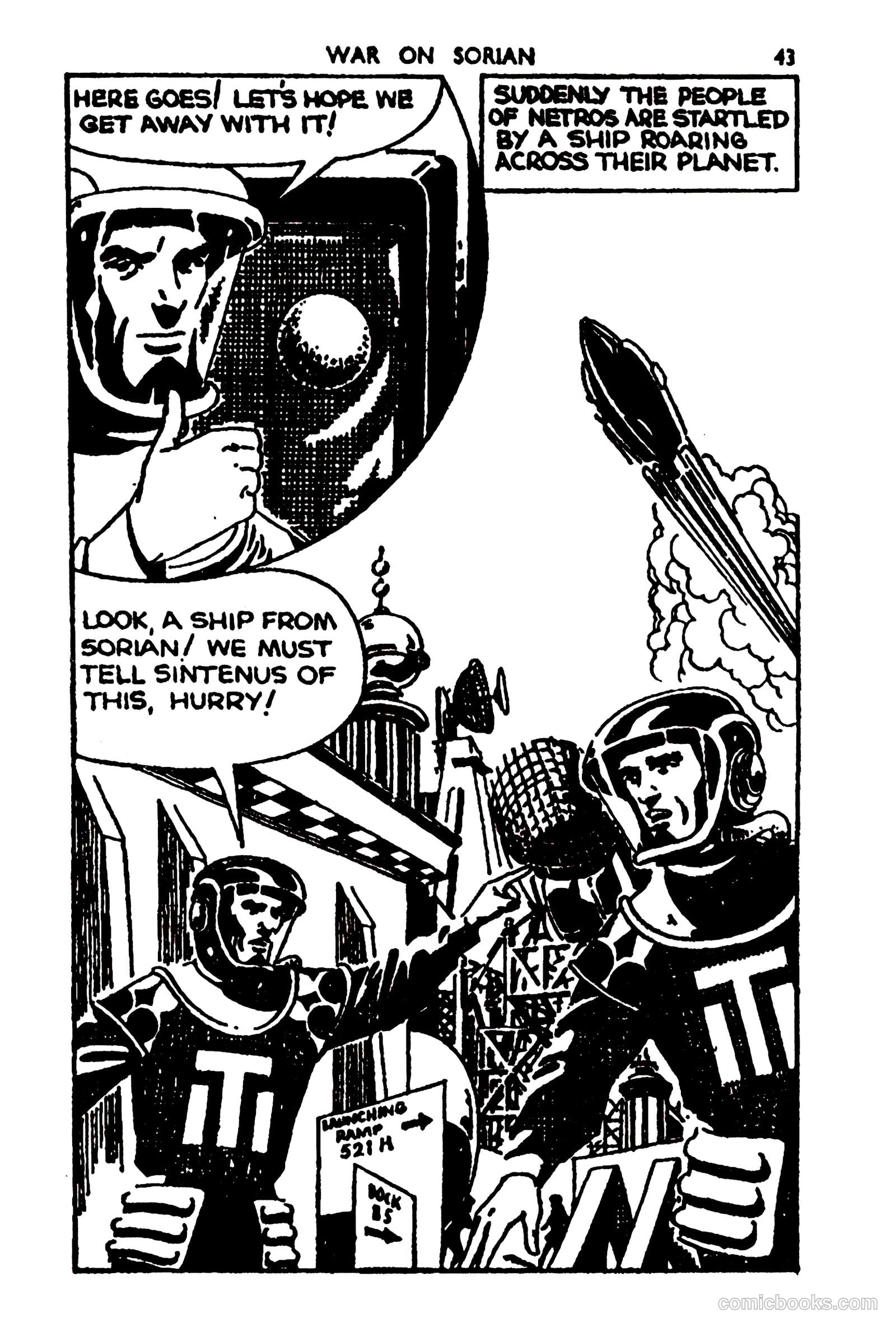 Tit-Bits Science Fiction Comics #2 (1953) — page 45 of 68