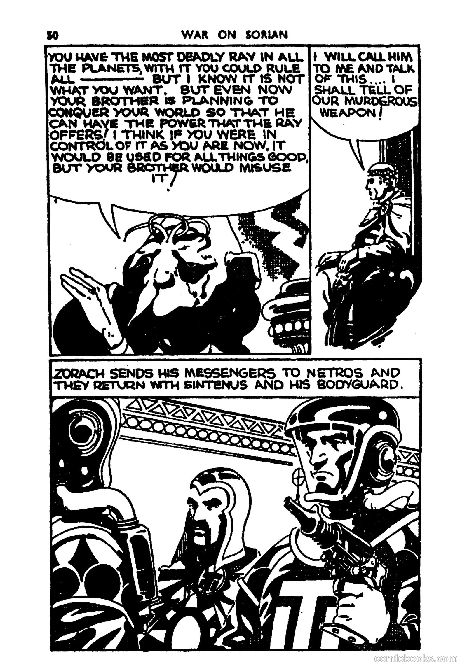Tit-Bits Science Fiction Comics #2 (1953) — page 52 of 68