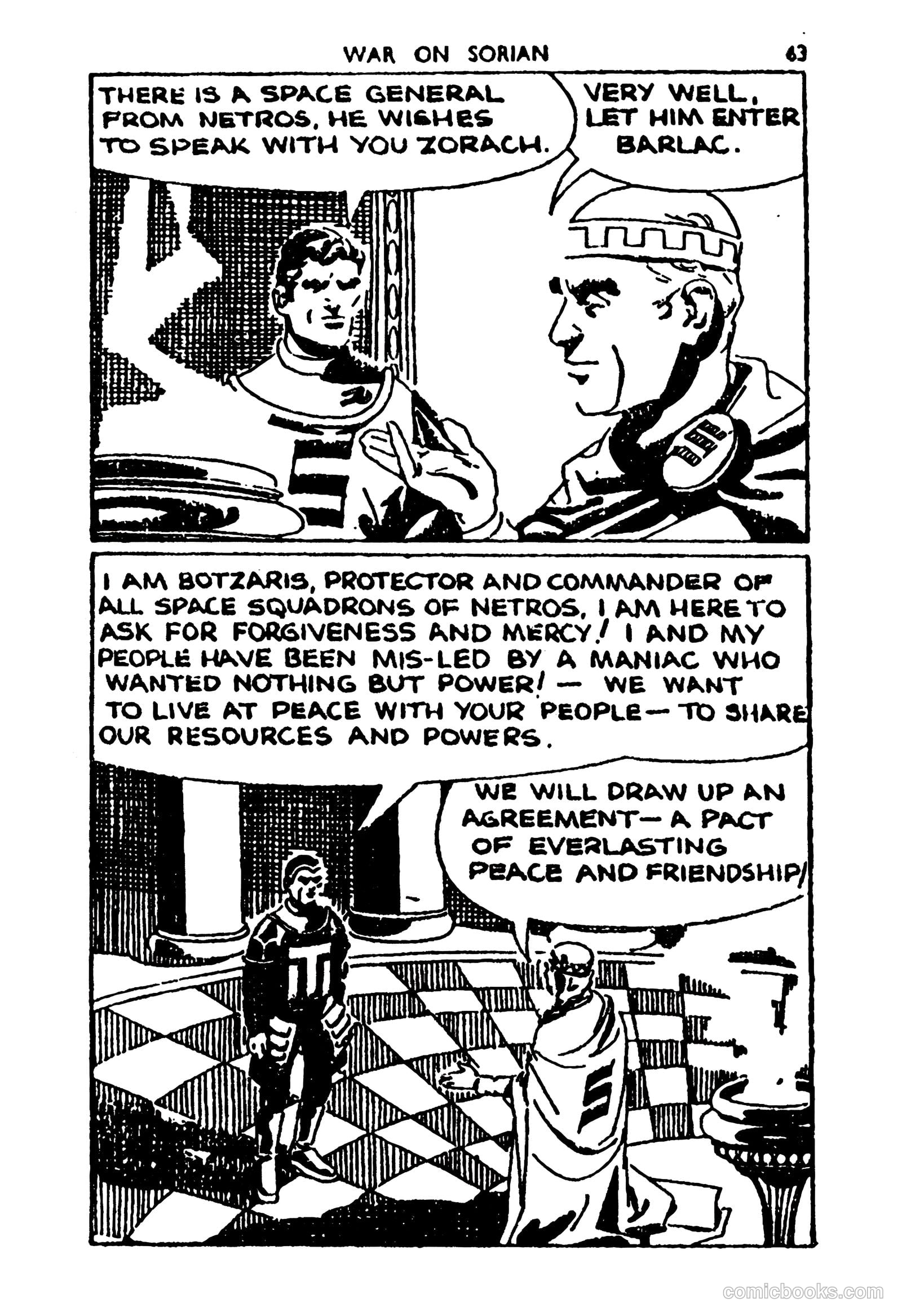 Tit-Bits Science Fiction Comics #2 (1953) — page 65 of 68