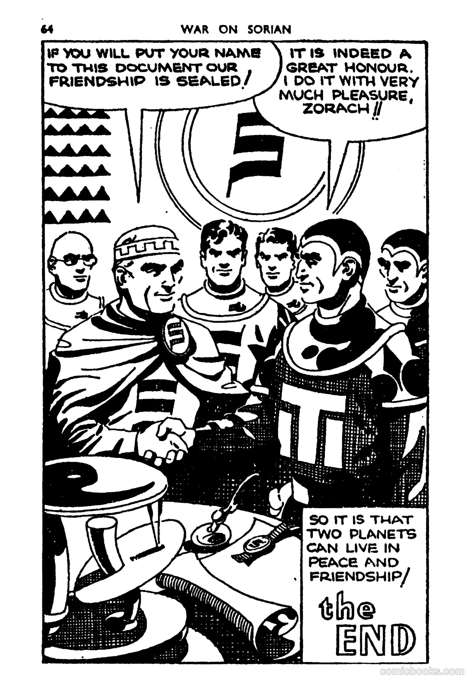 Tit-Bits Science Fiction Comics #2 (1953) — page 66 of 68