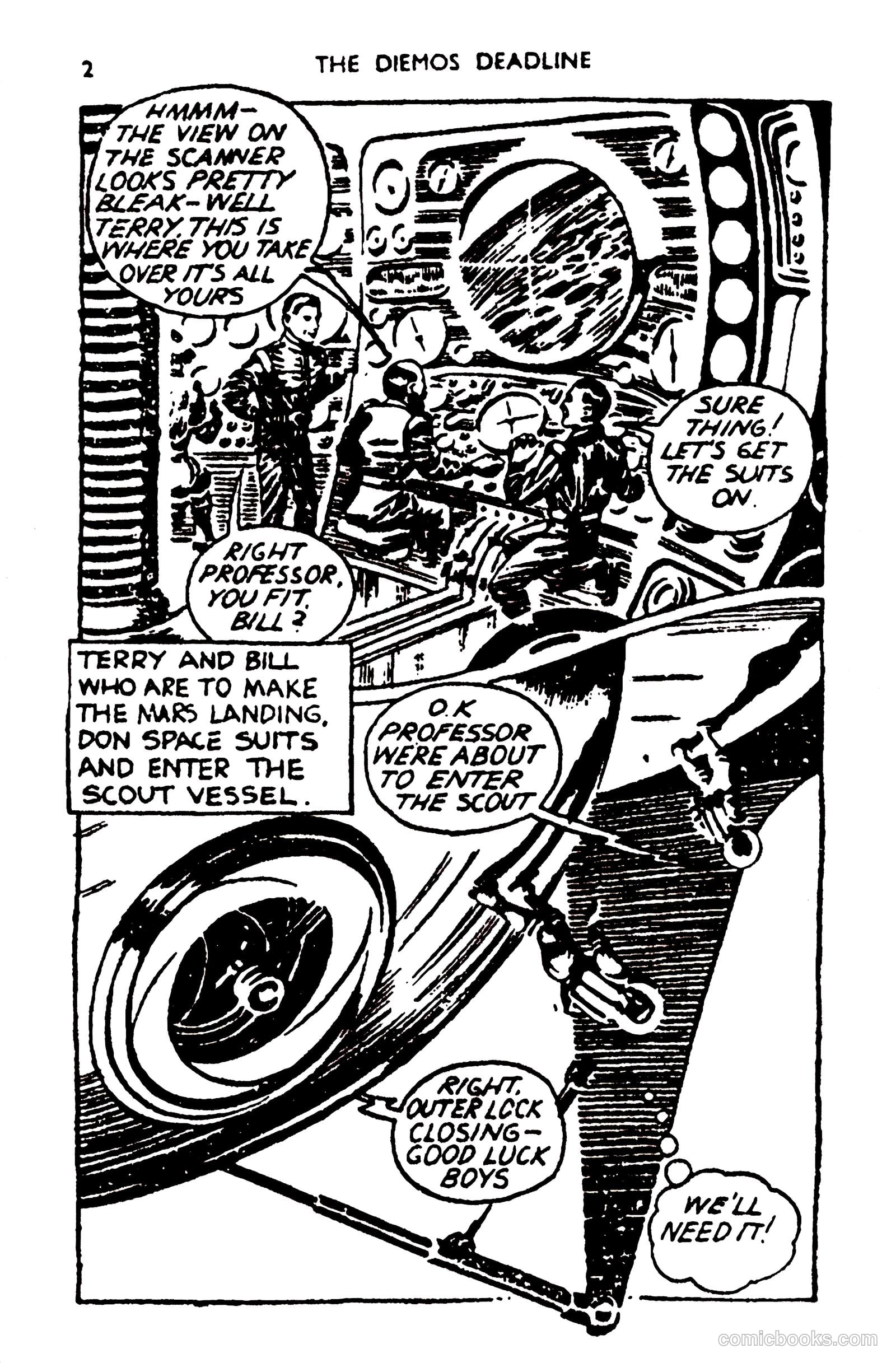 Tit-Bits Science Fiction Comics #3 (1953) — page 4 of 68