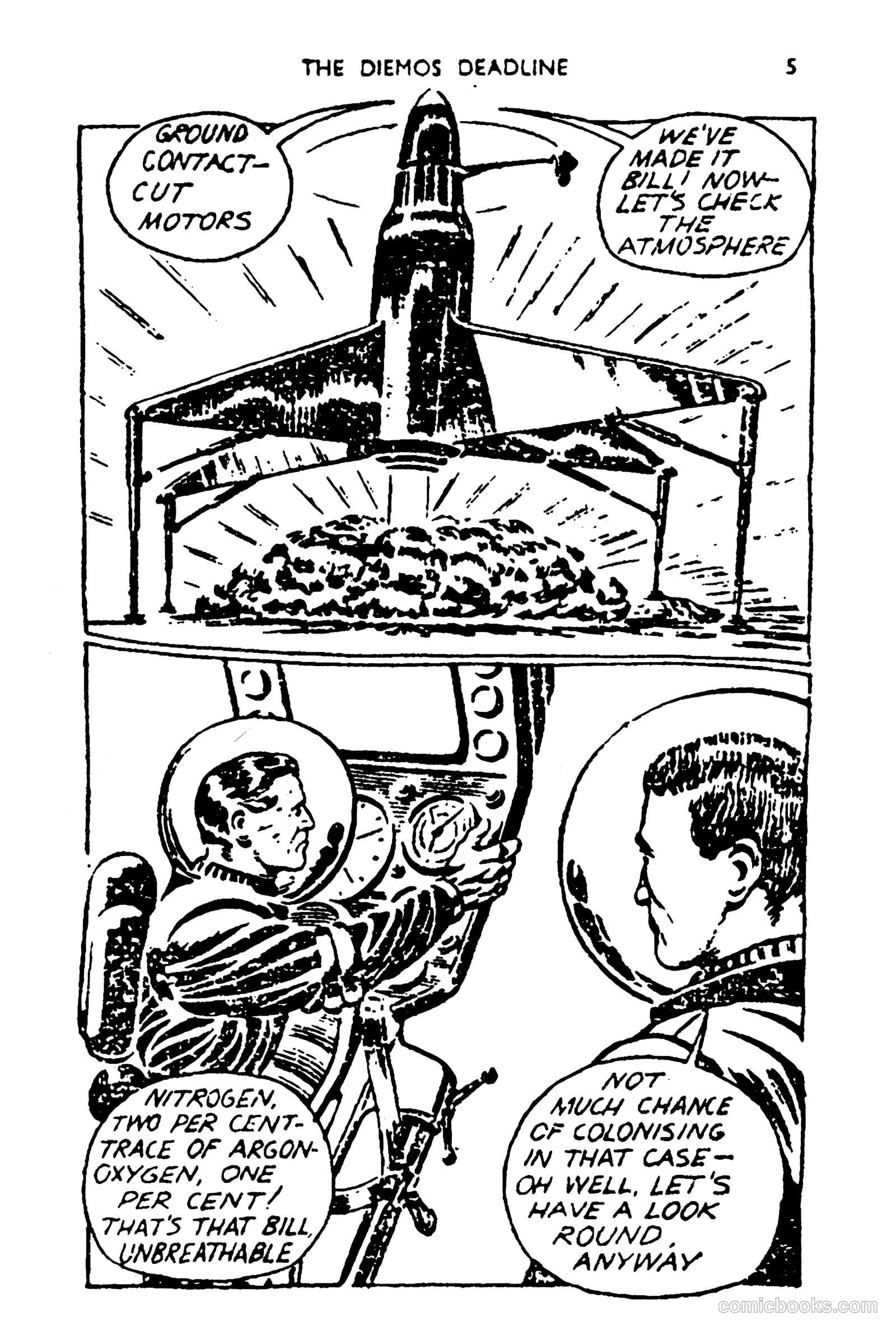 Tit-Bits Science Fiction Comics #3 (1953) — page 7 of 68