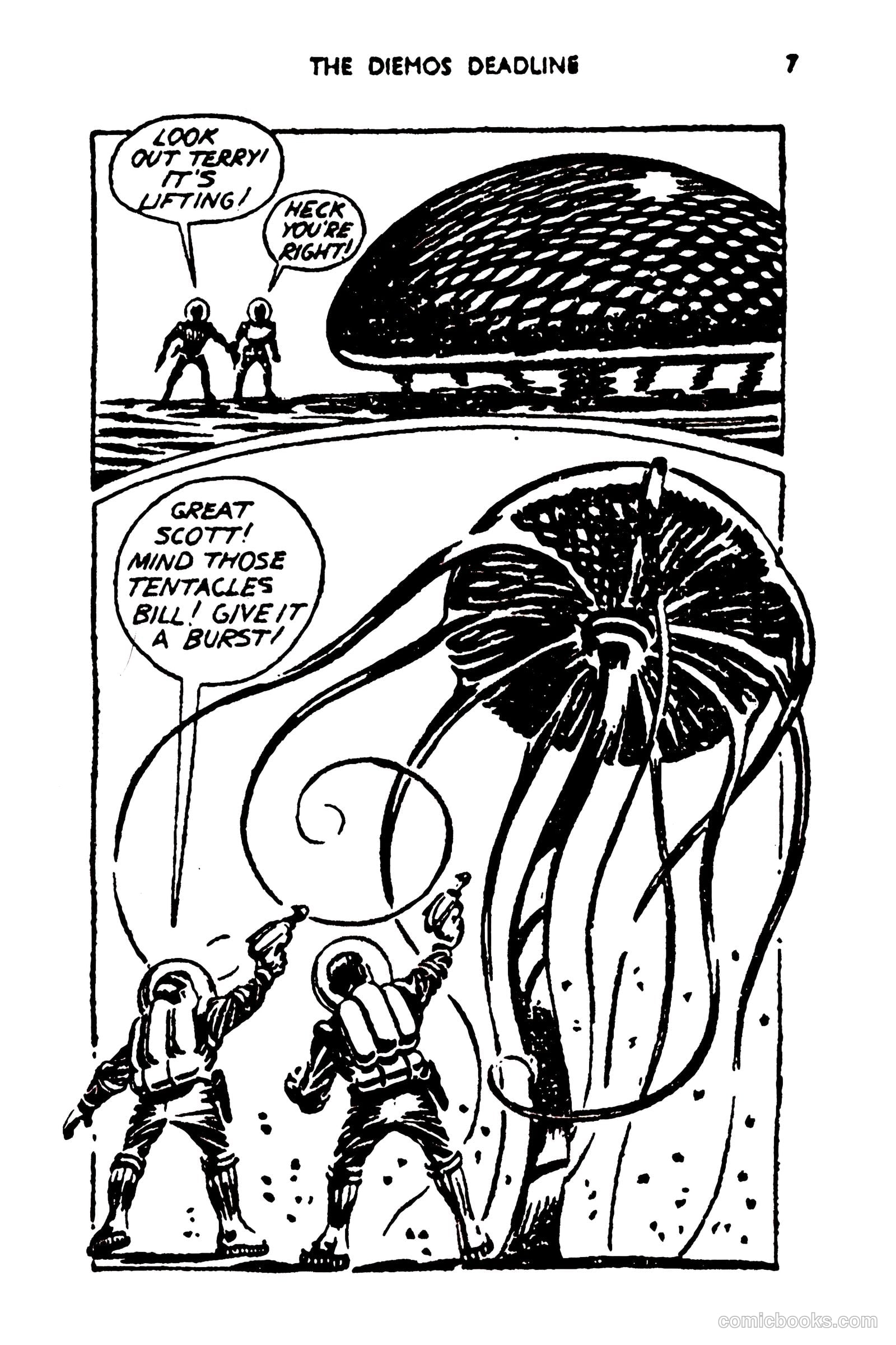 Tit-Bits Science Fiction Comics #3 (1953) — page 9 of 68