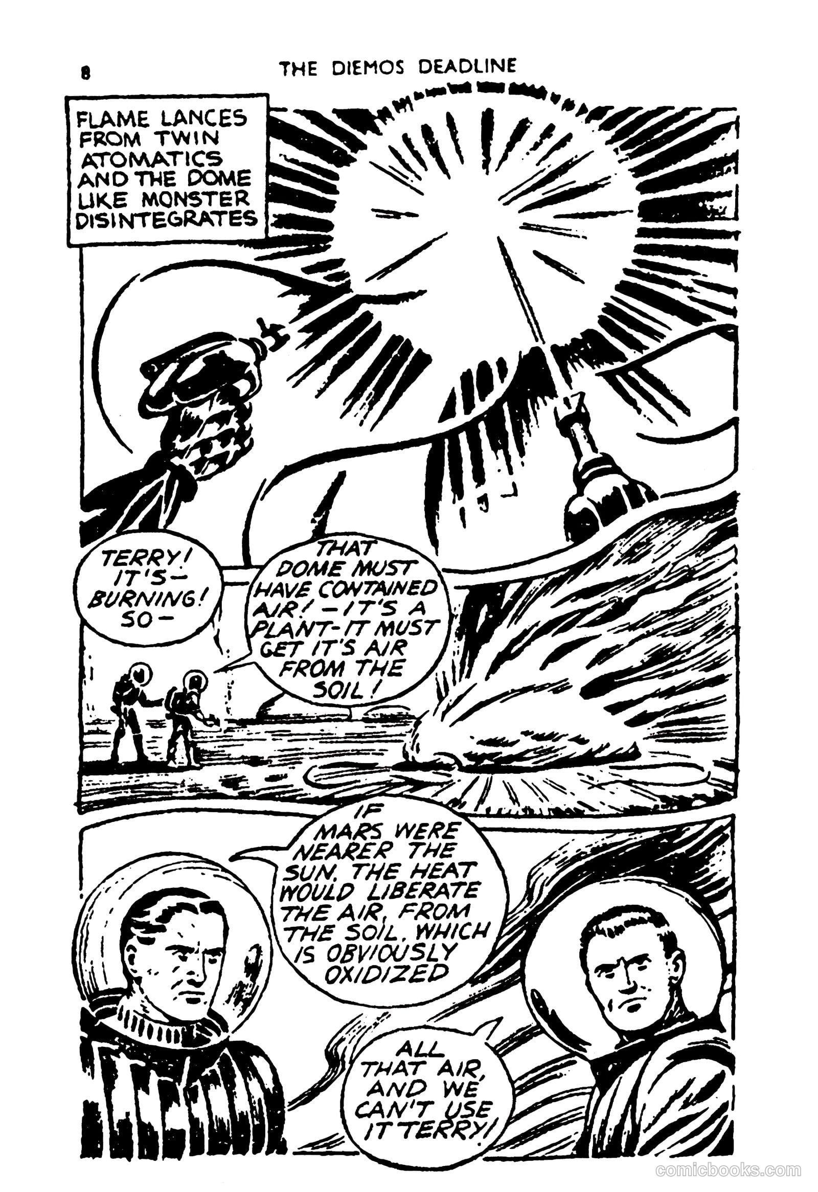 Tit-Bits Science Fiction Comics #3 (1953) — page 10 of 68