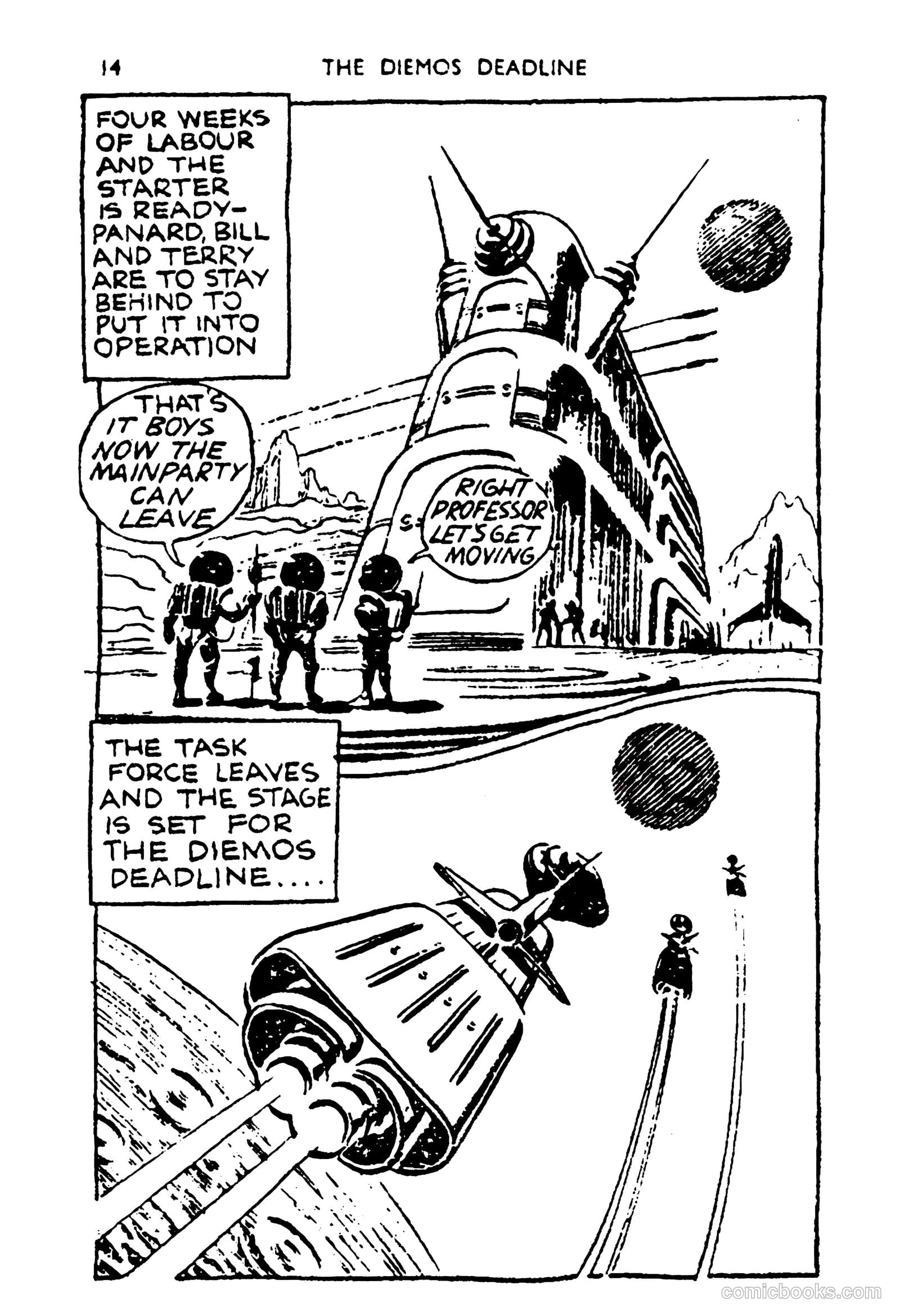 Tit-Bits Science Fiction Comics #3 (1953) — page 16 of 68