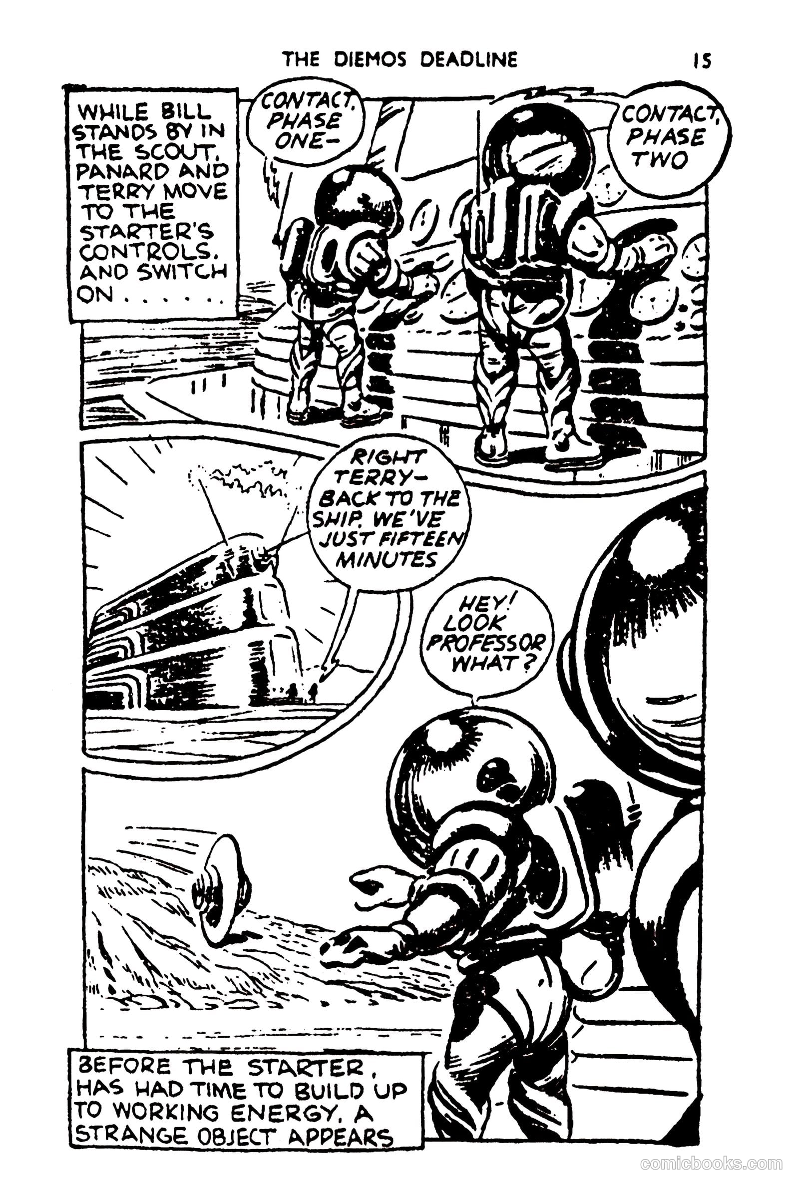 Tit-Bits Science Fiction Comics #3 (1953) — page 17 of 68