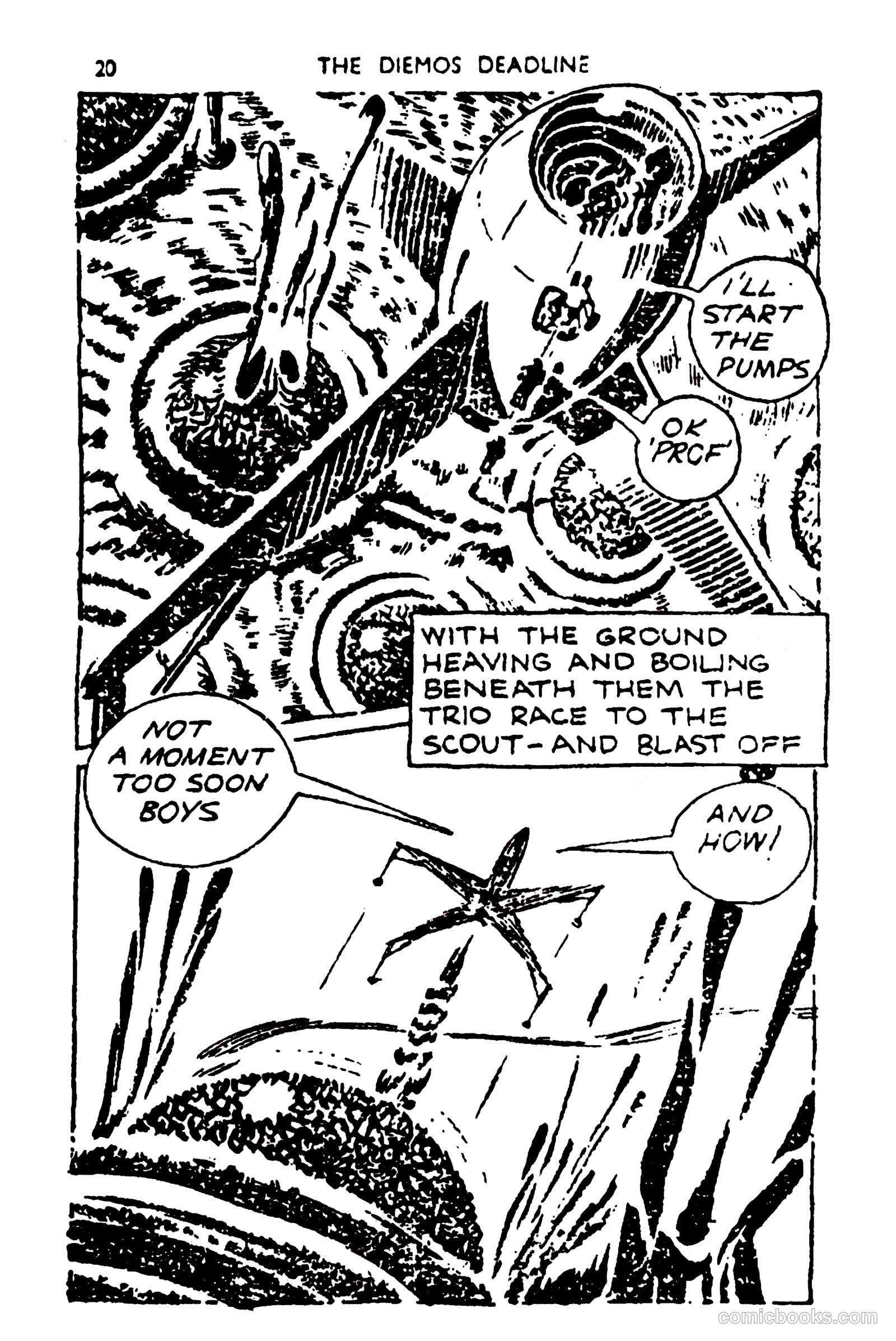Tit-Bits Science Fiction Comics #3 (1953) — page 22 of 68