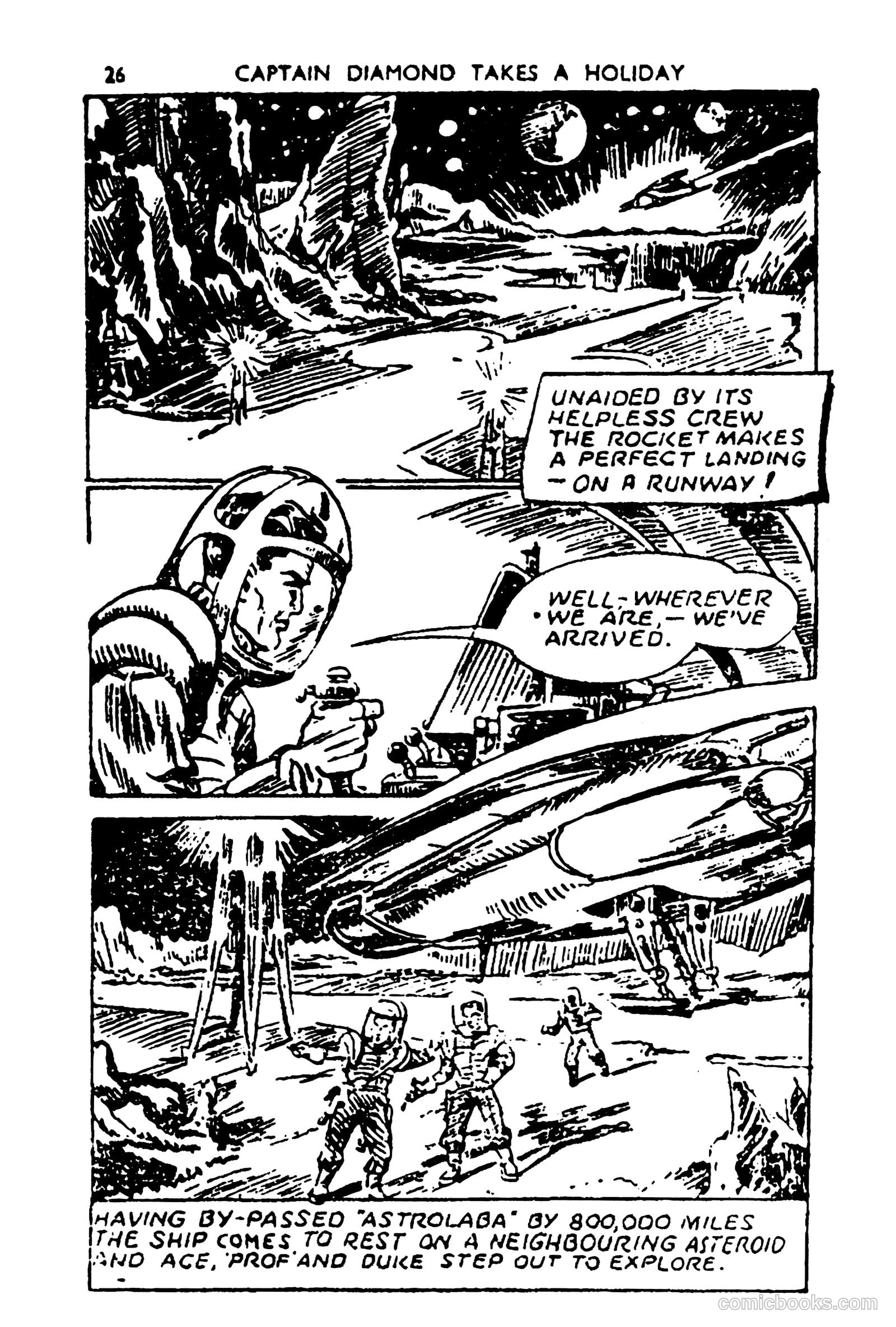 Tit-Bits Science Fiction Comics #3 (1953) — page 28 of 68