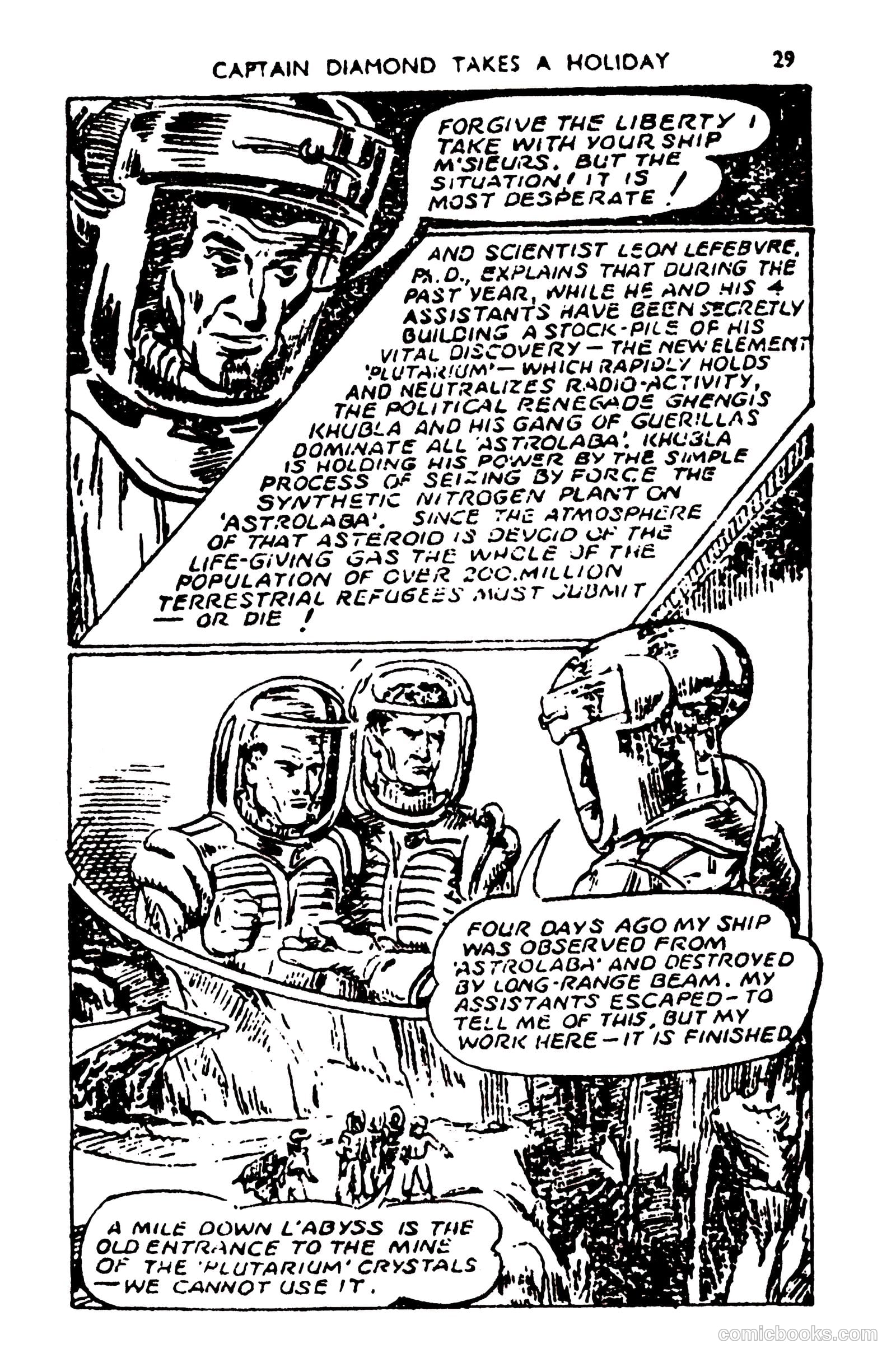 Tit-Bits Science Fiction Comics #3 (1953) — page 31 of 68