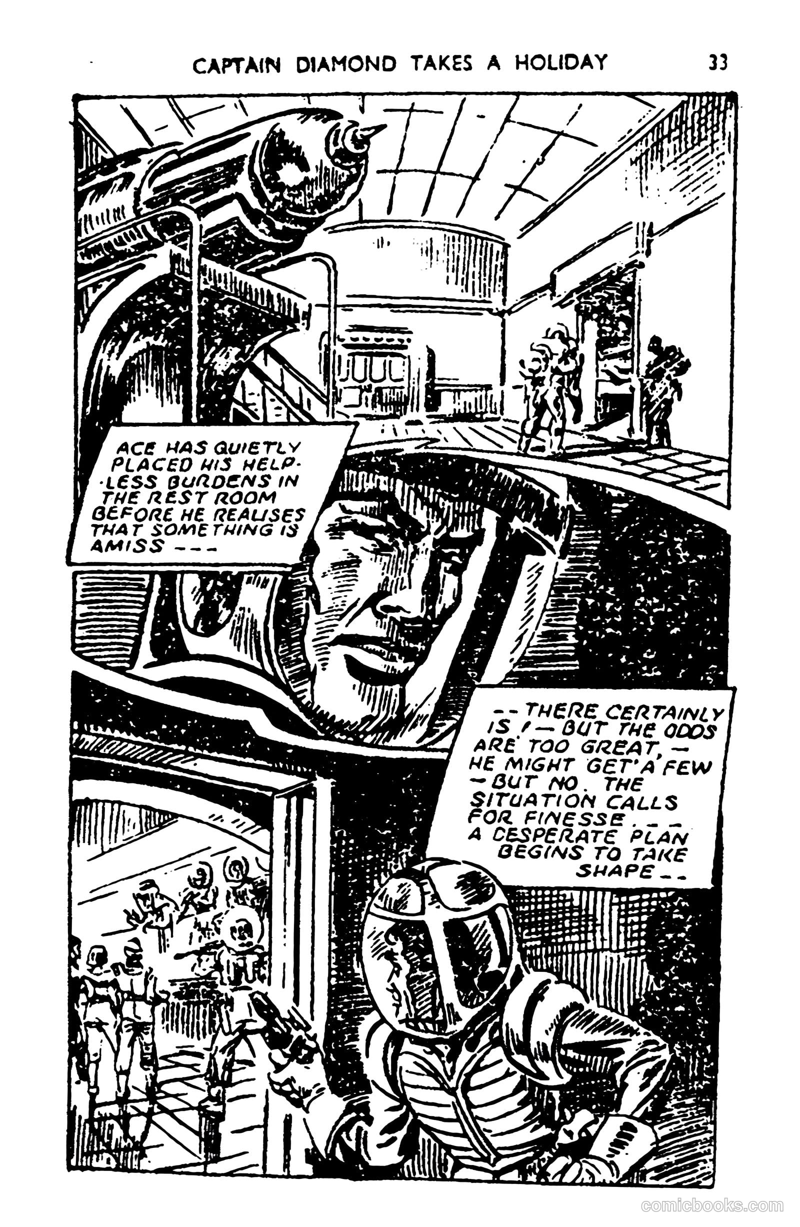 Tit-Bits Science Fiction Comics #3 (1953) — page 35 of 68