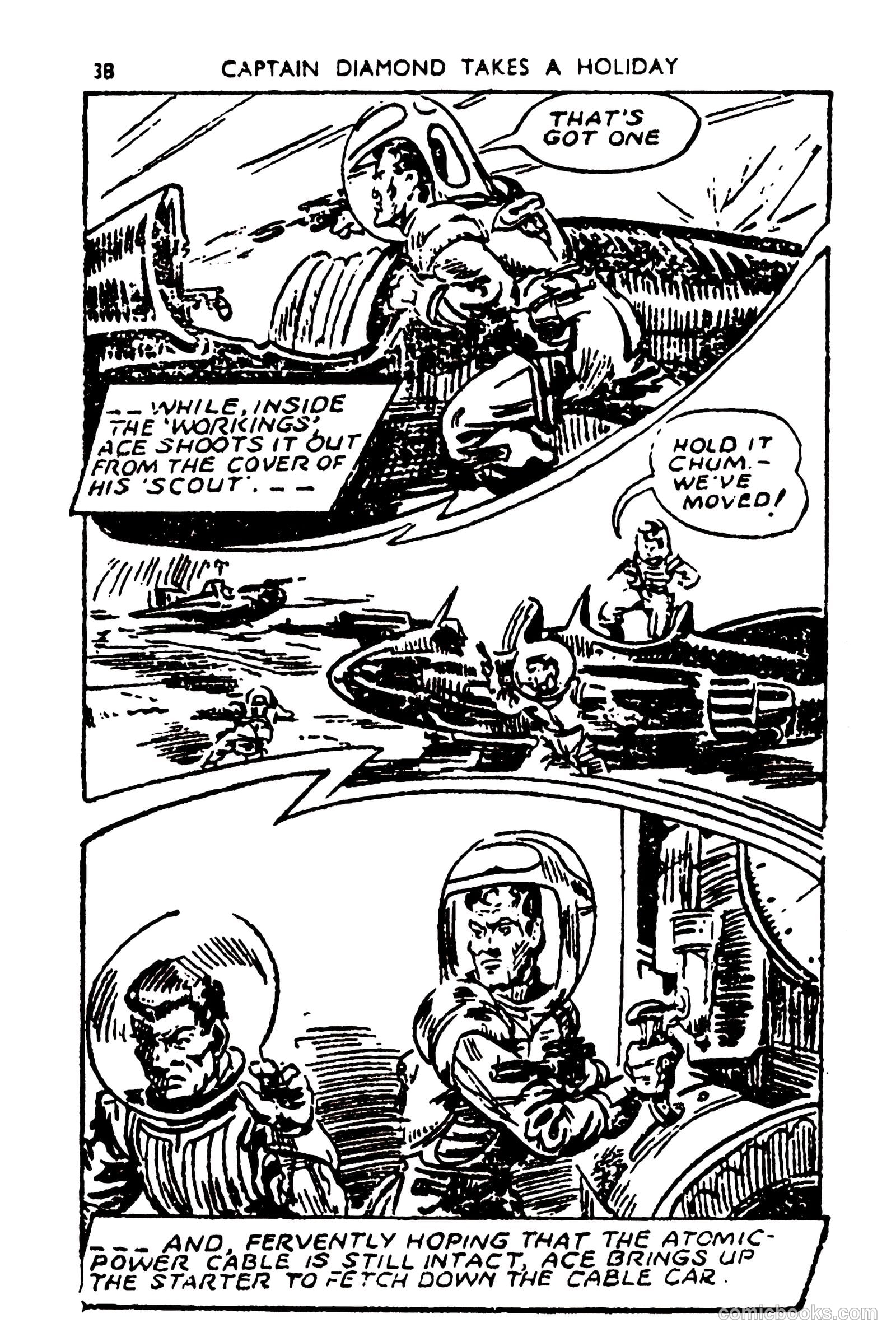 Tit-Bits Science Fiction Comics #3 (1953) — page 40 of 68