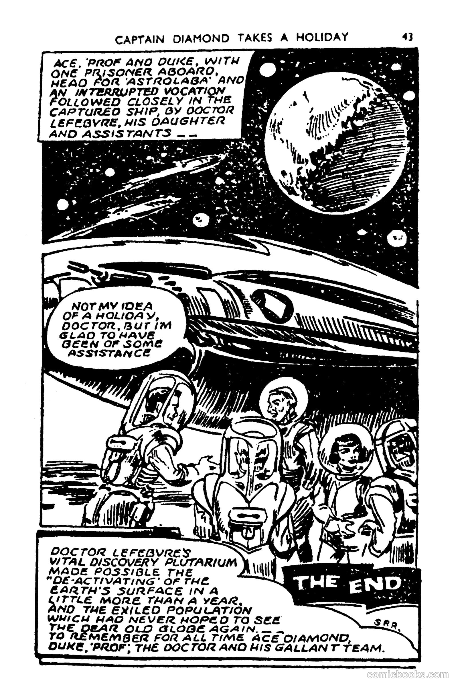 Tit-Bits Science Fiction Comics #3 (1953) — page 45 of 68