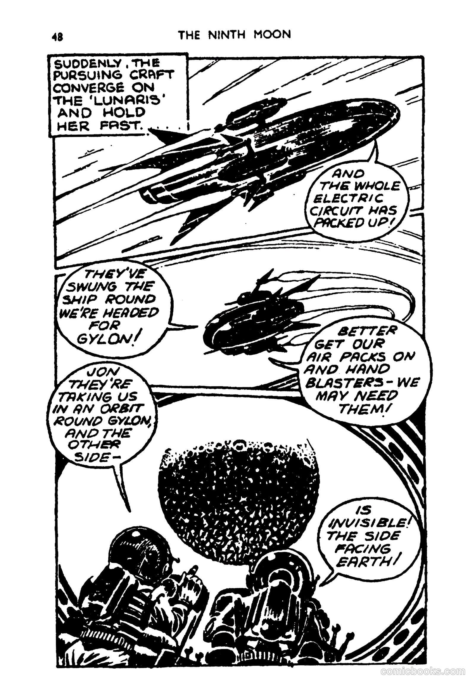 Tit-Bits Science Fiction Comics #3 (1953) — page 50 of 68