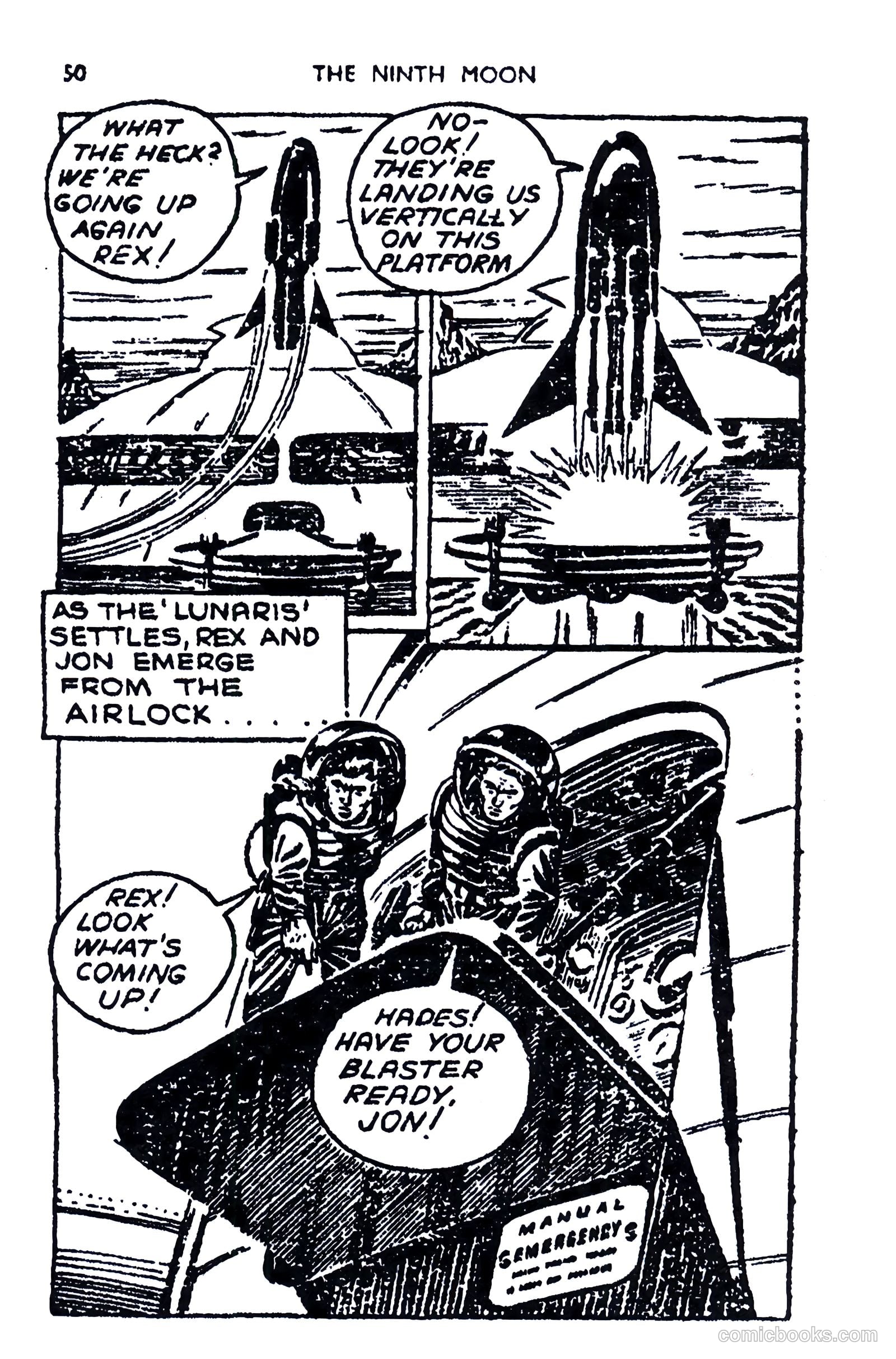Tit-Bits Science Fiction Comics #3 (1953) — page 52 of 68
