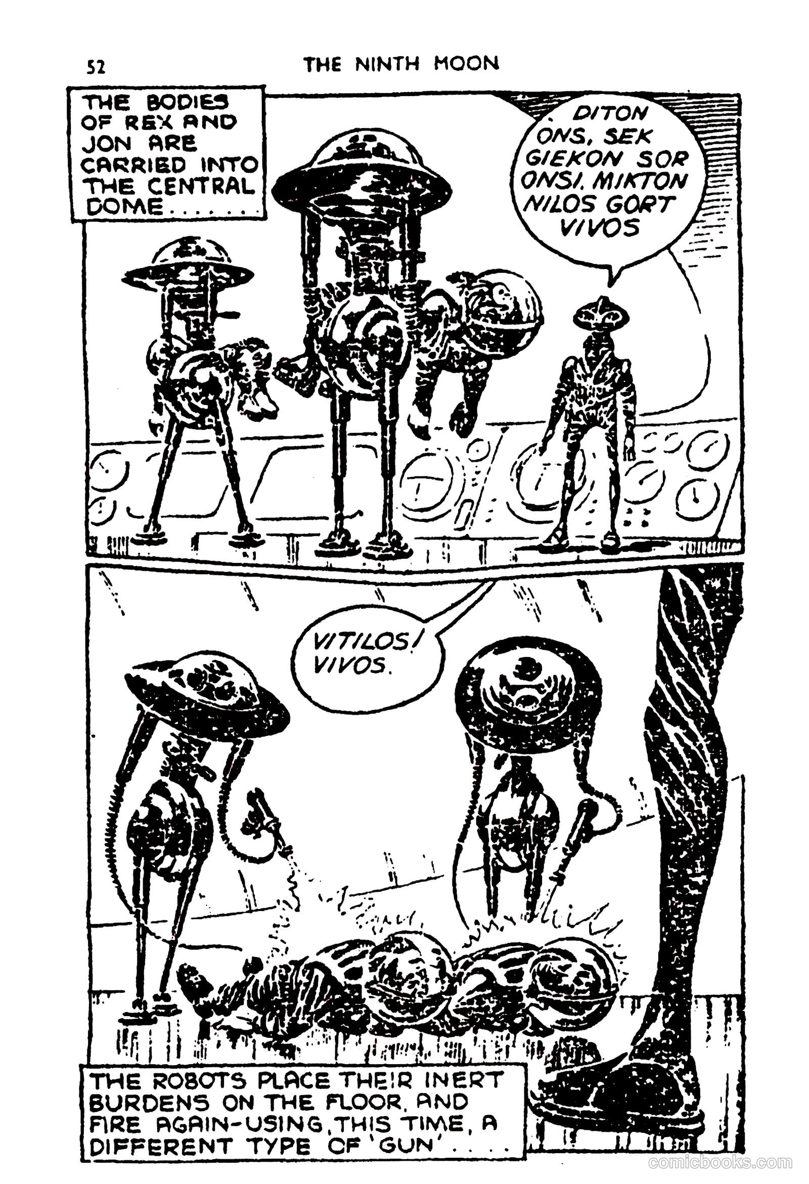 Tit-Bits Science Fiction Comics #3 (1953) — page 54 of 68