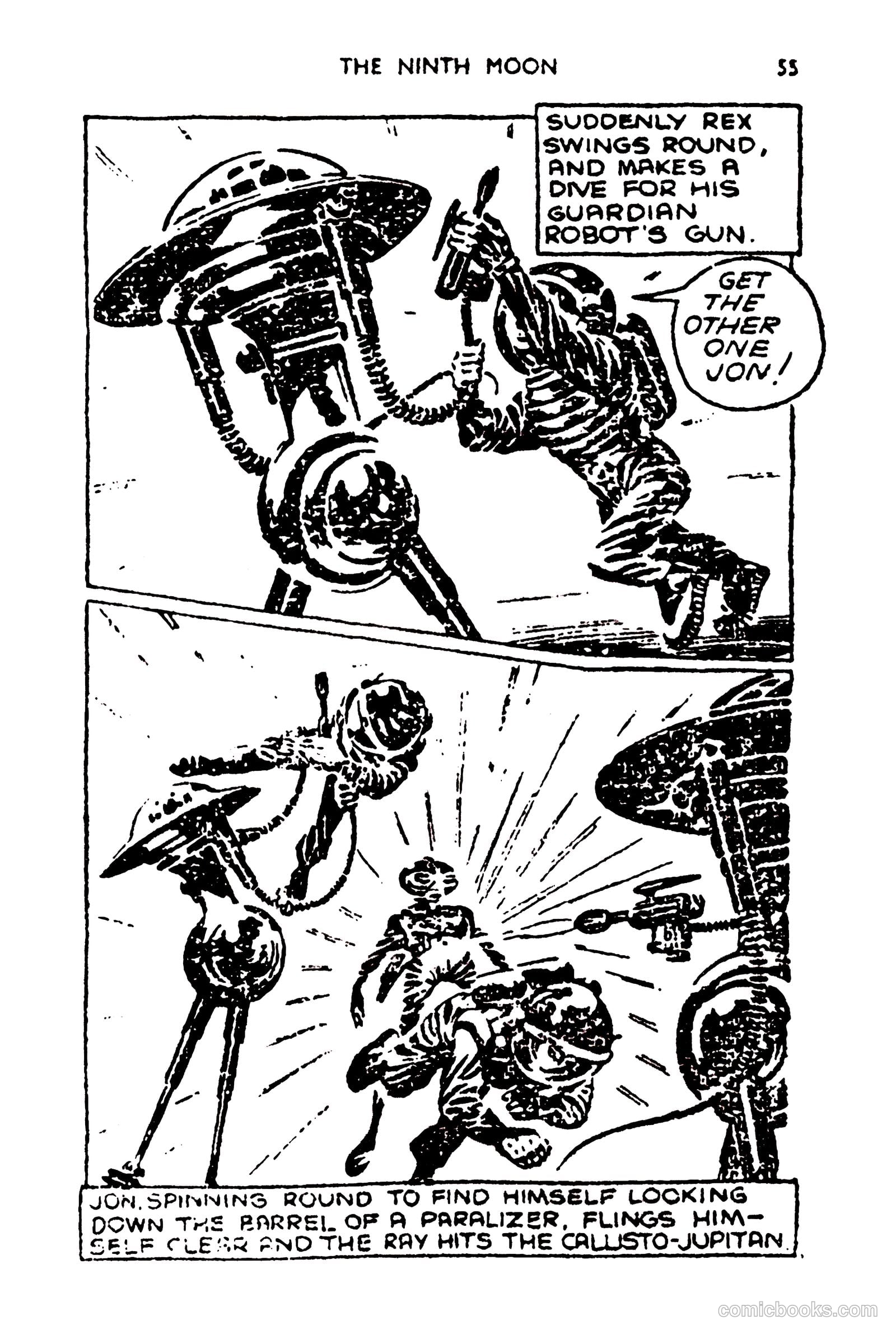 Tit-Bits Science Fiction Comics #3 (1953) — page 57 of 68