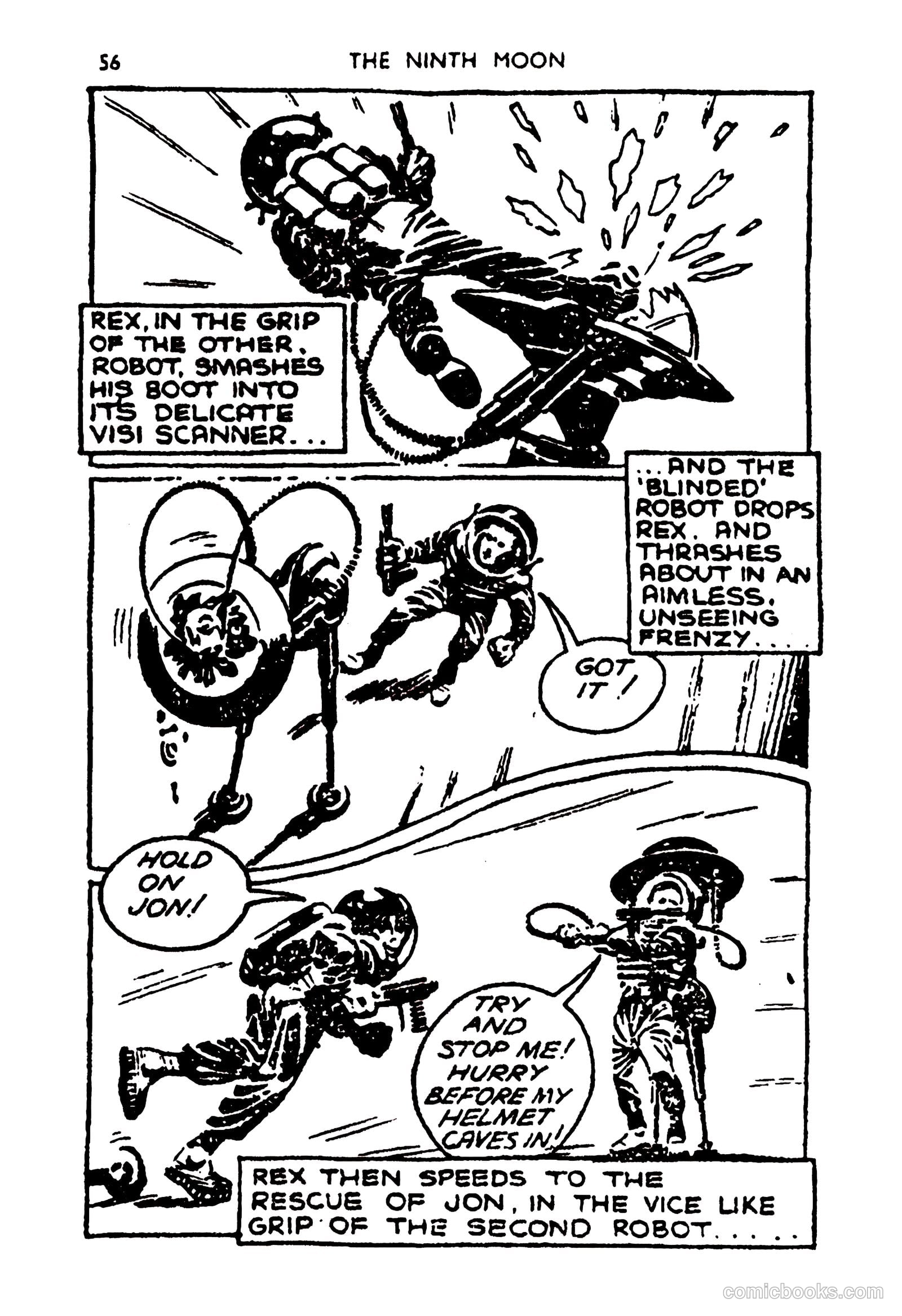 Tit-Bits Science Fiction Comics #3 (1953) — page 58 of 68