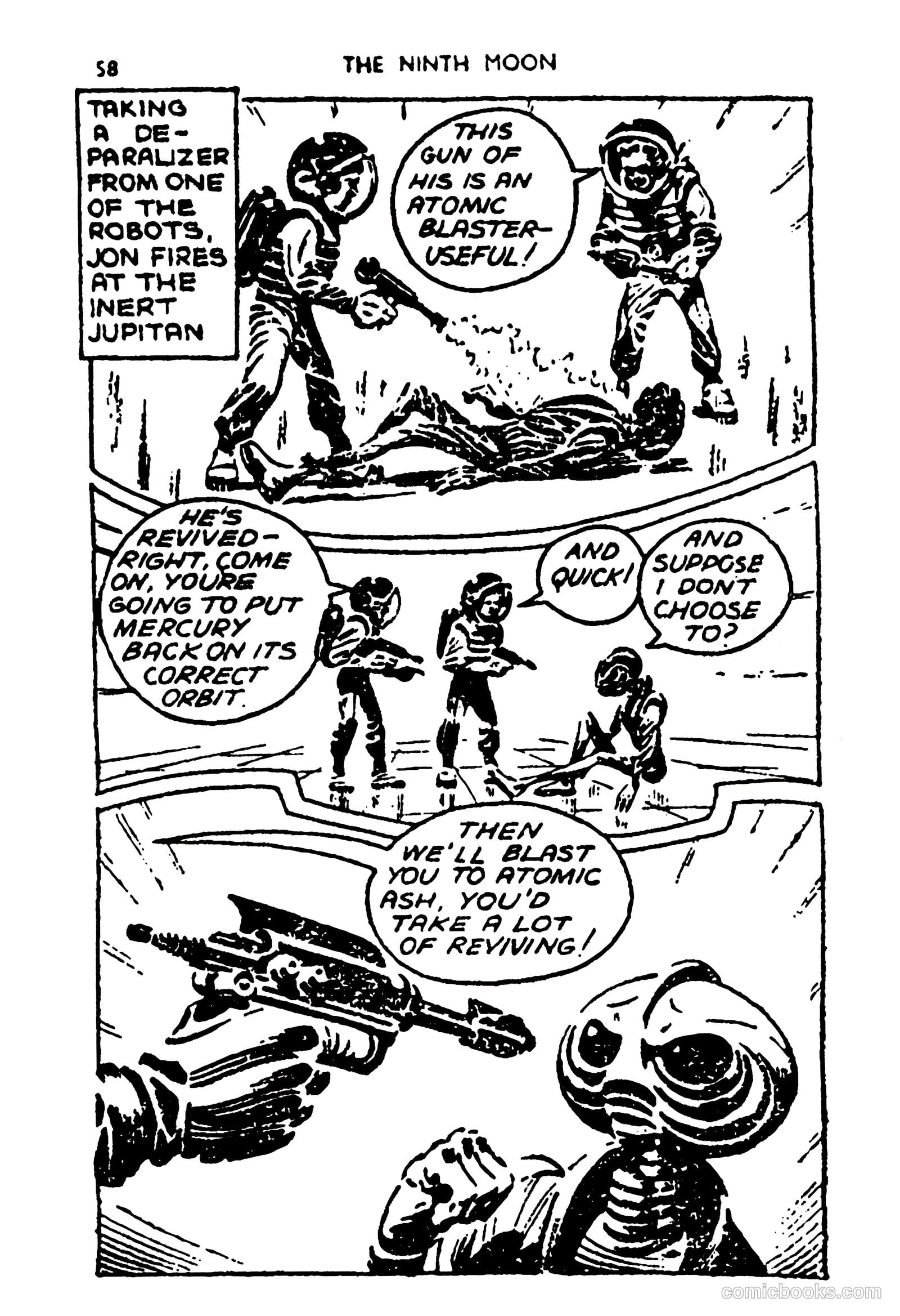 Tit-Bits Science Fiction Comics #3 (1953) — page 60 of 68