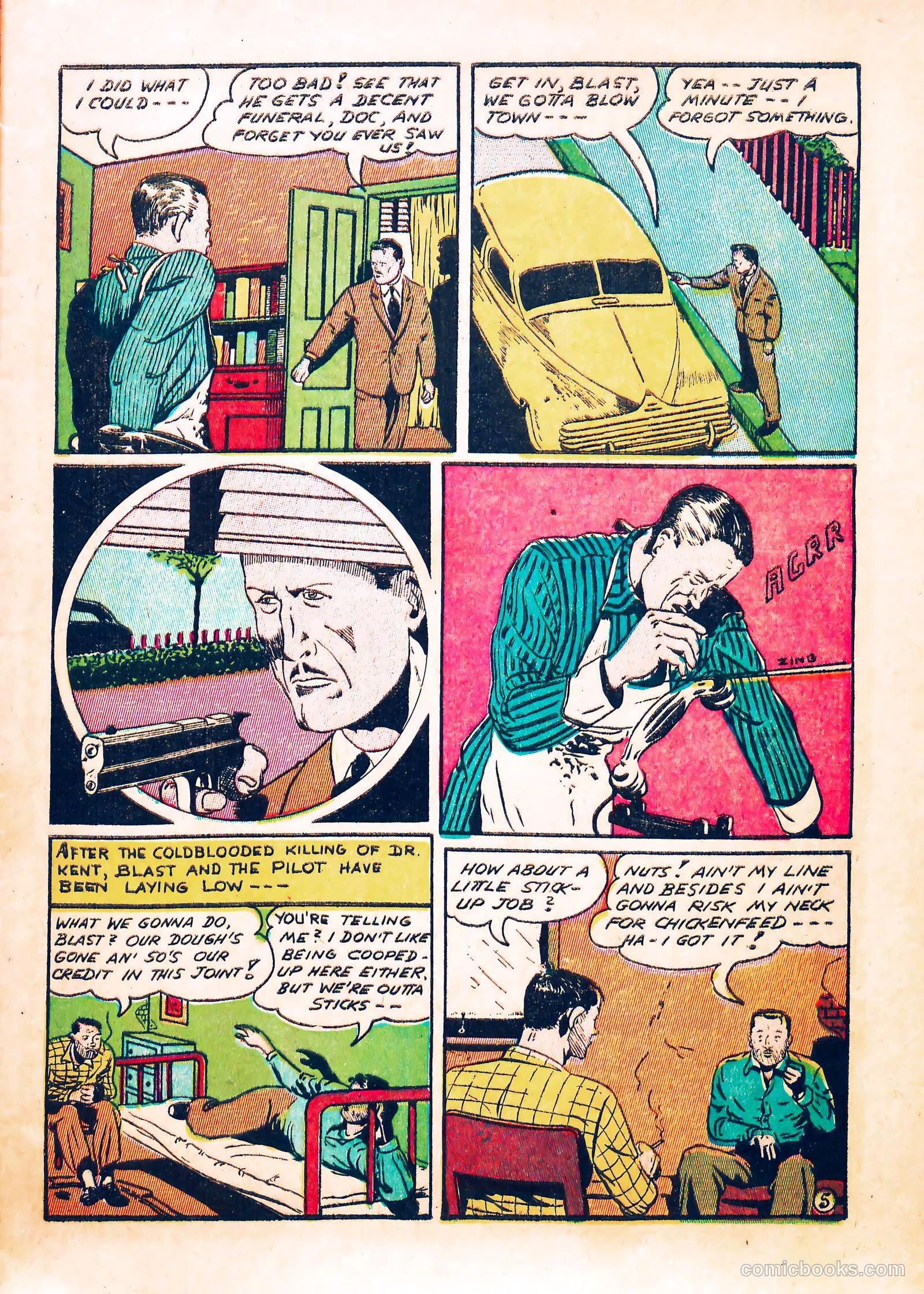 TNT Comics #1 (1946) — page 7 of 36