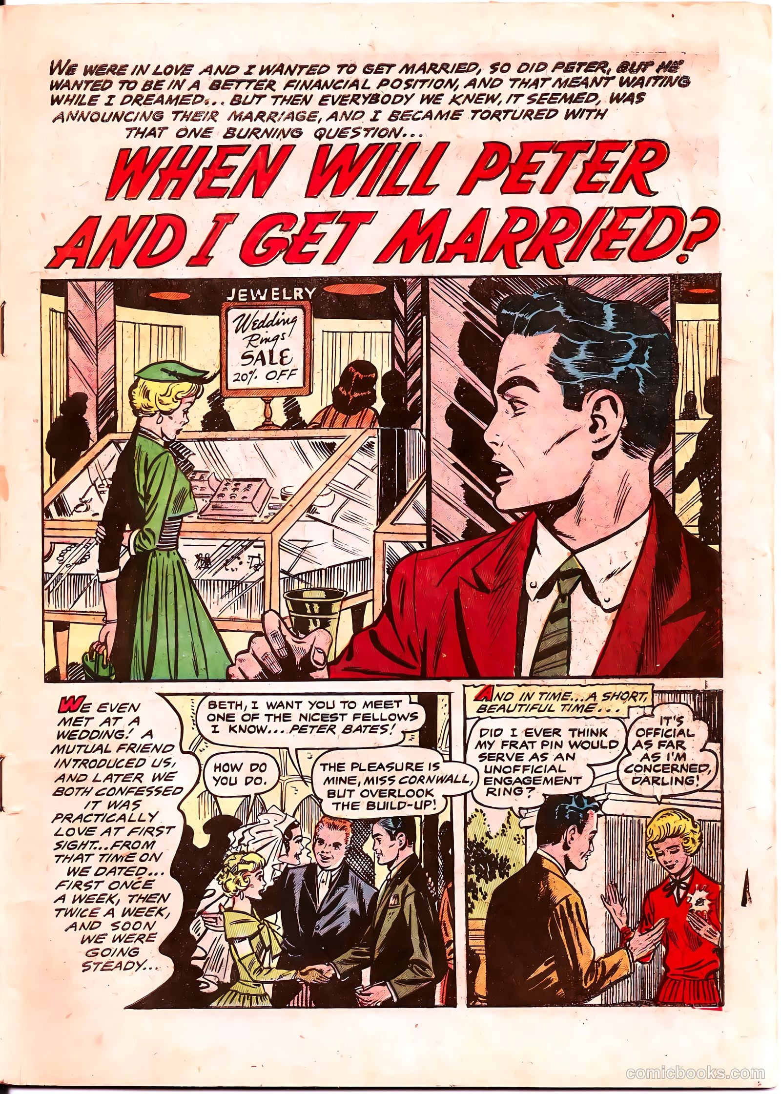 Today's Brides #2 (1956) — page 3 of 36