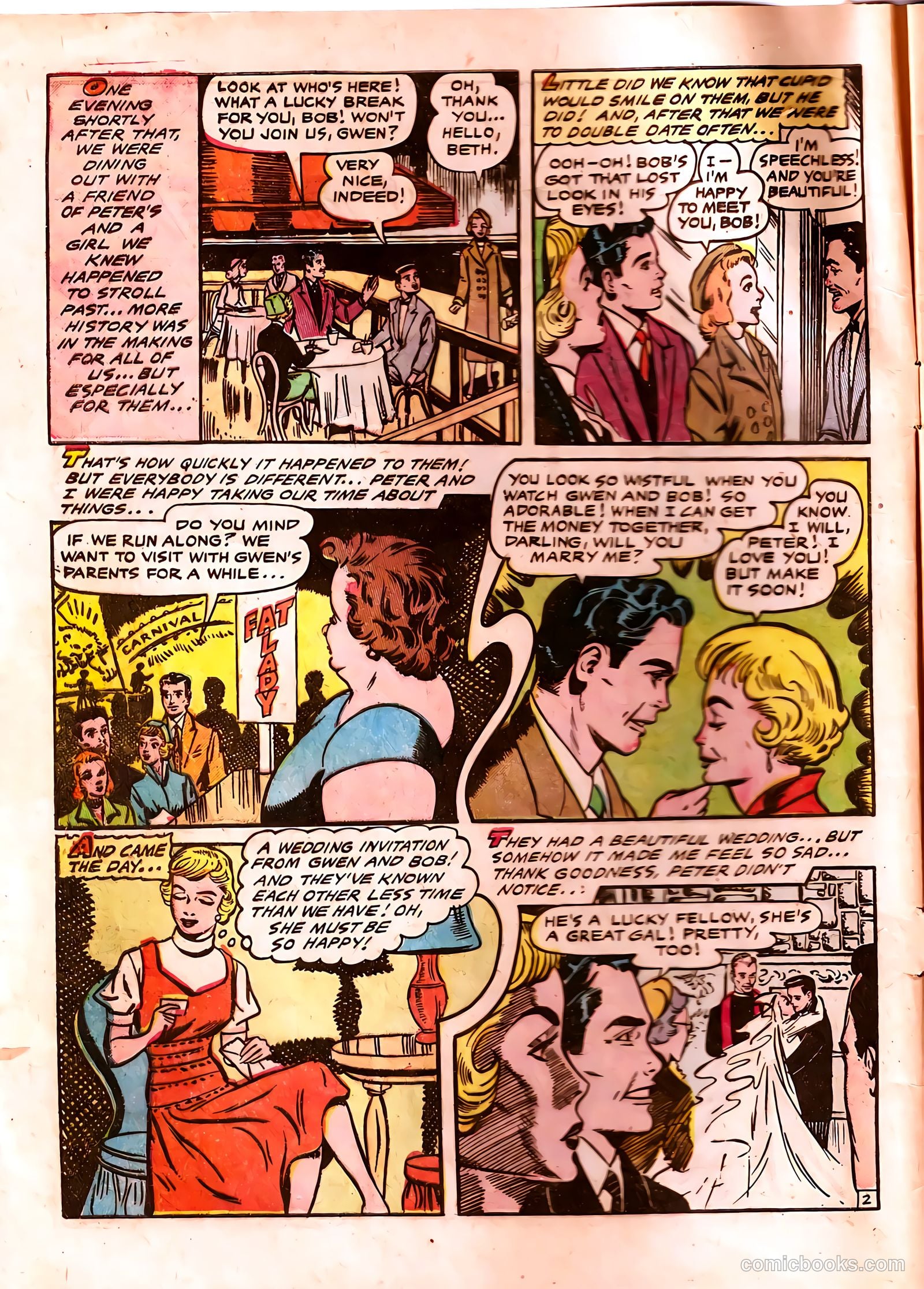 Today's Brides #2 (1956) — page 4 of 36