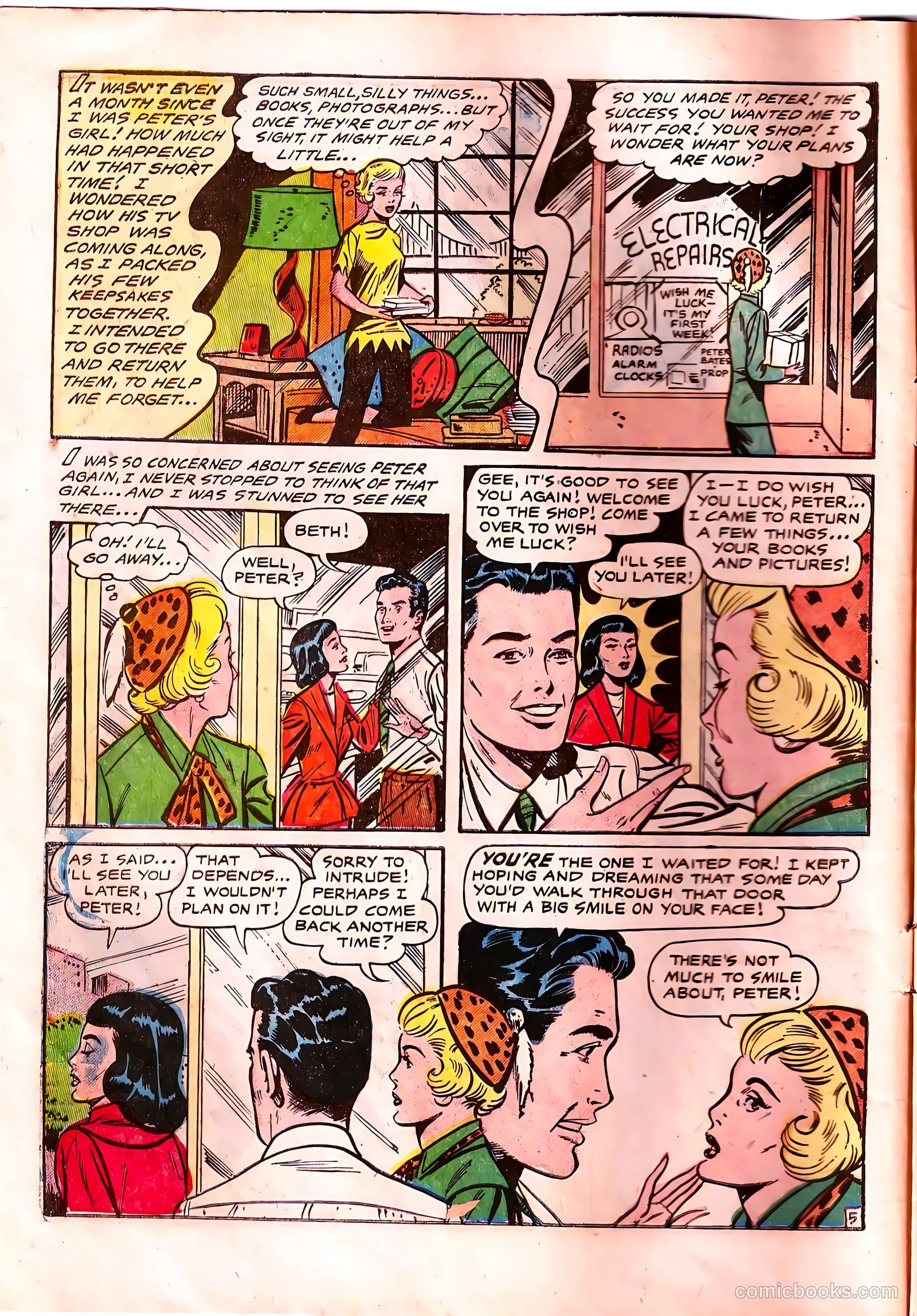 Today's Brides #2 (1956) — page 8 of 36