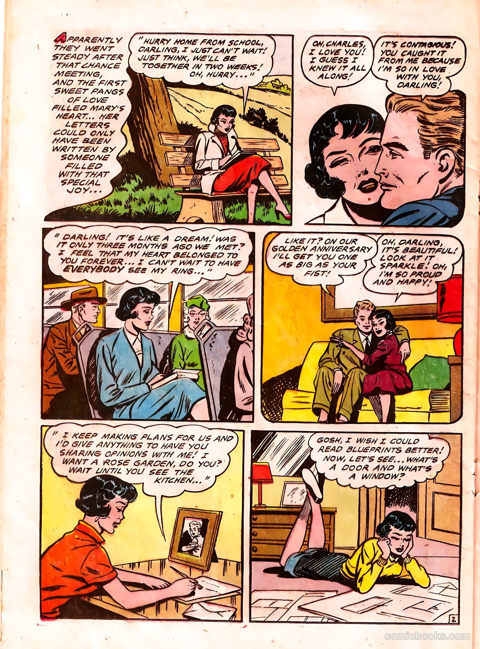 Today's Brides #2 (1956) — page 20 of 36