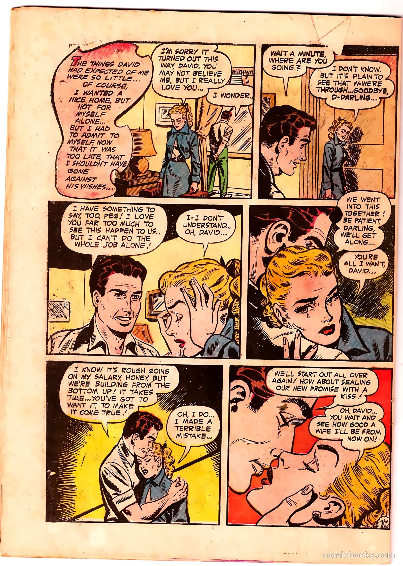 Today's Brides #2 (1956) — page 34 of 36