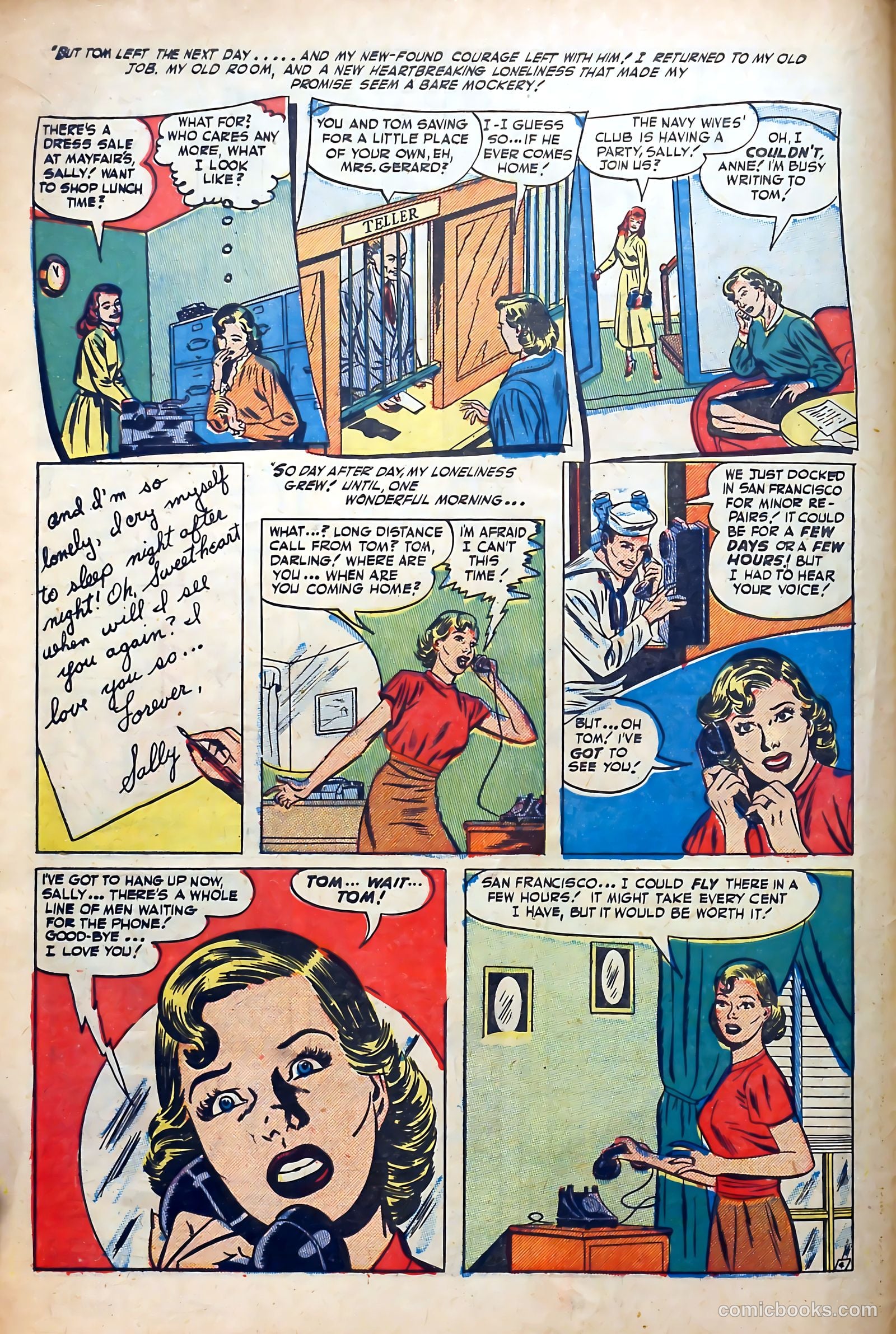 Today's Romance #5 (1952) — page 6 of 37