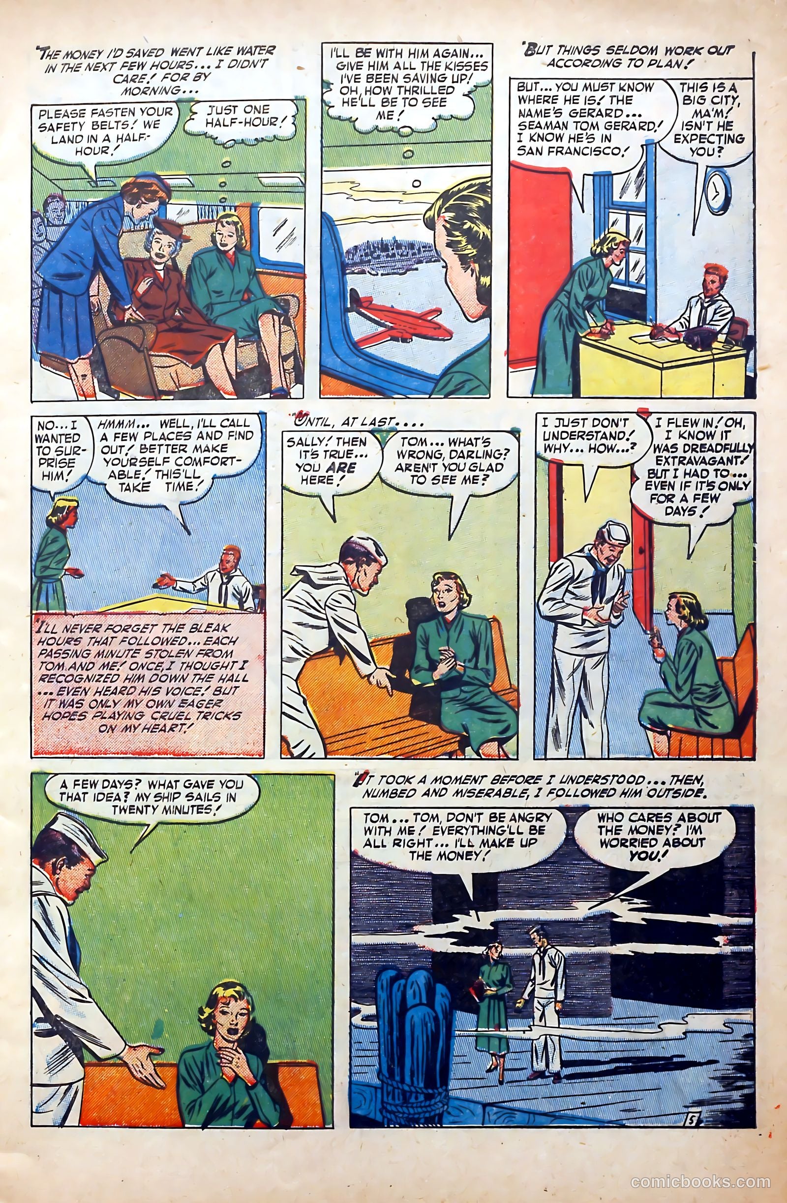 Today's Romance #5 (1952) — page 7 of 37