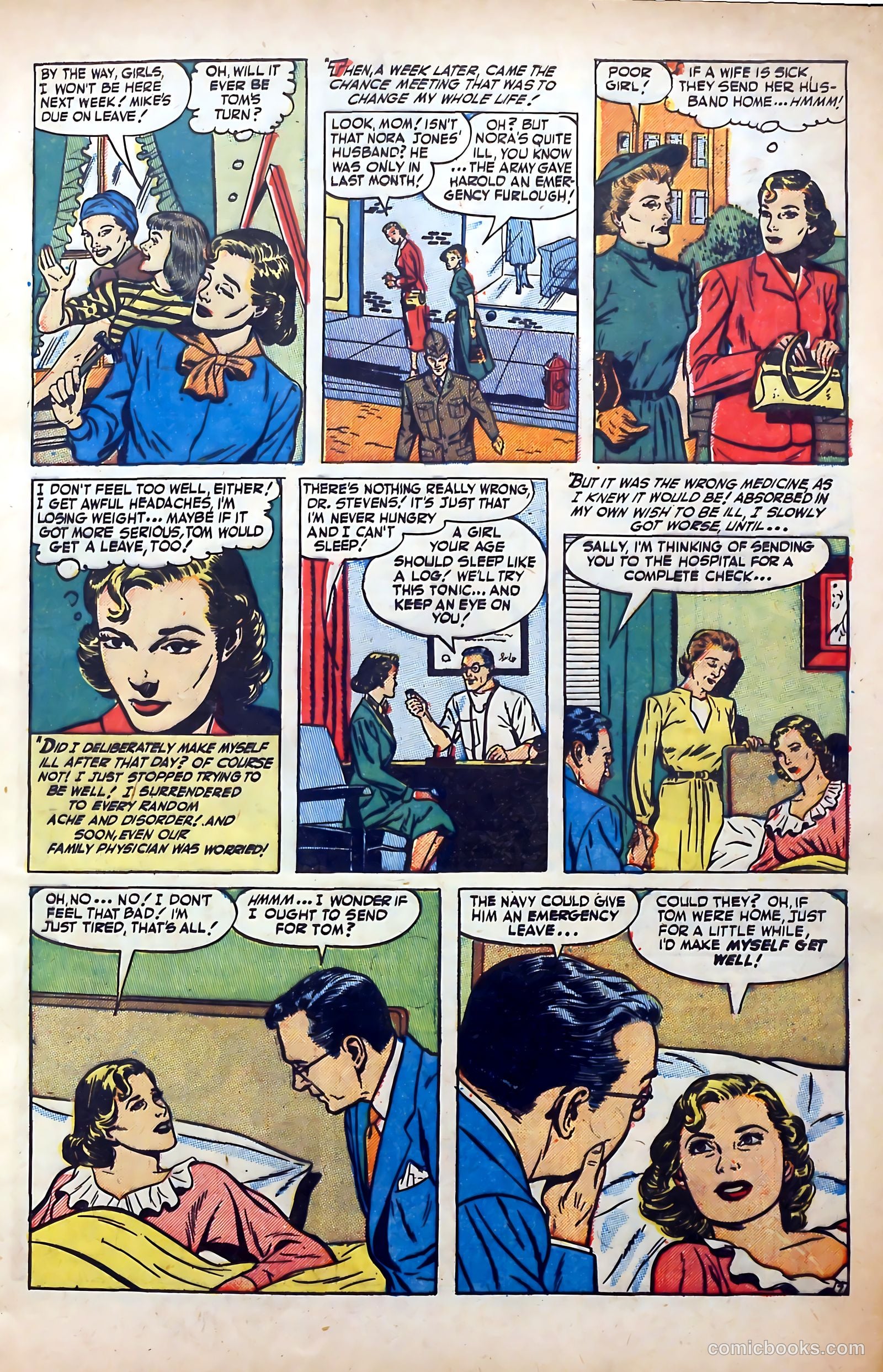 Today's Romance #5 (1952) — page 9 of 37