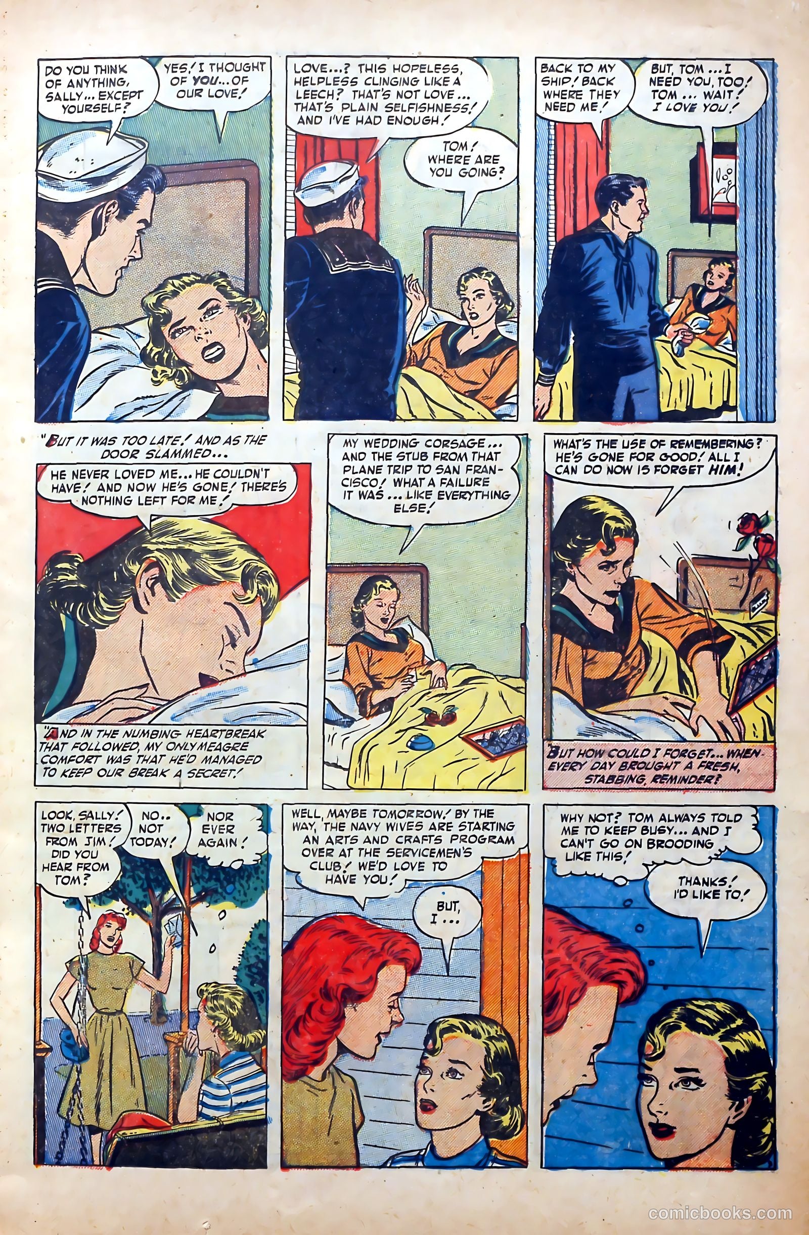 Today's Romance #5 (1952) — page 11 of 37