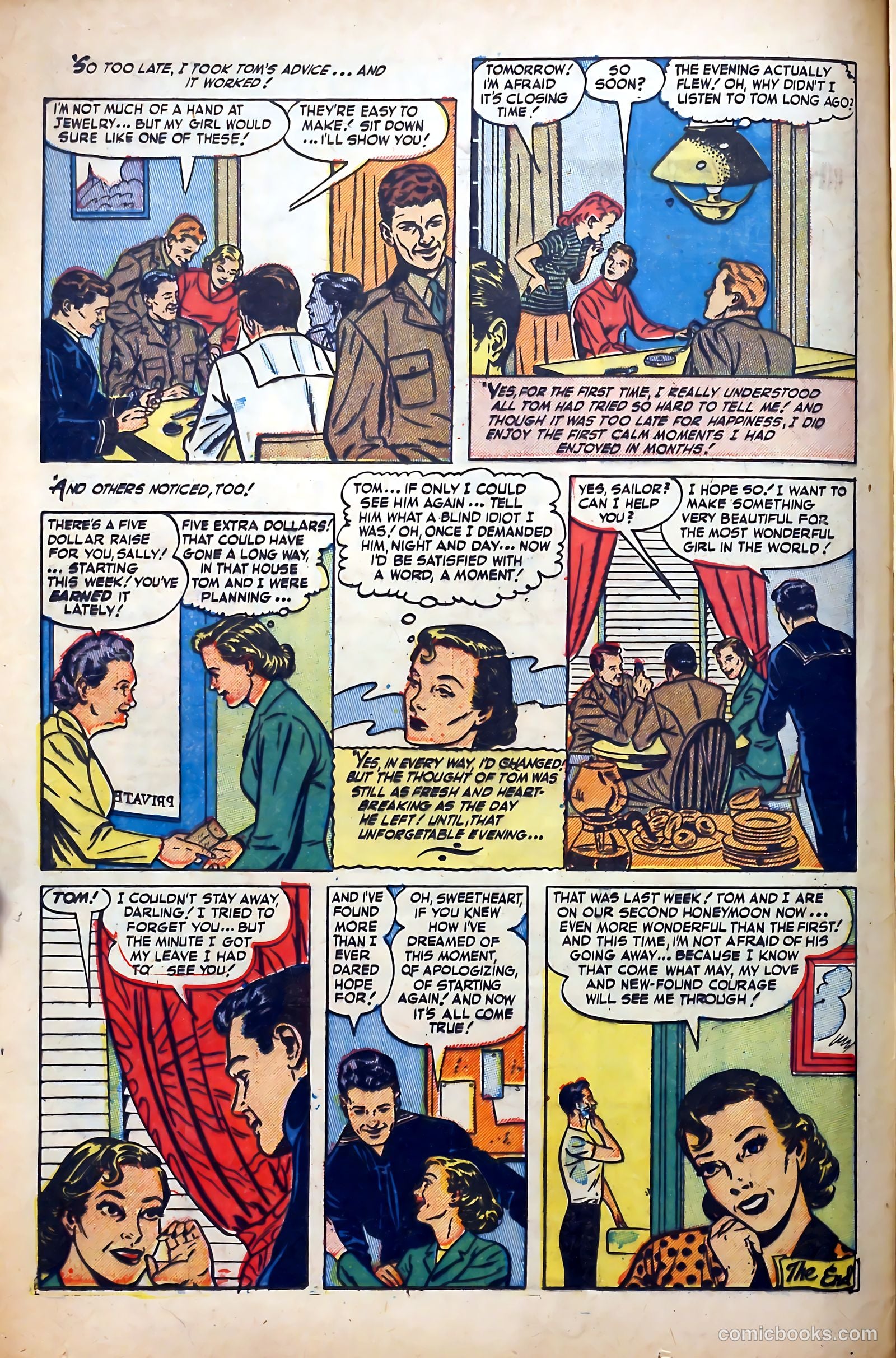 Today's Romance #5 (1952) — page 12 of 37