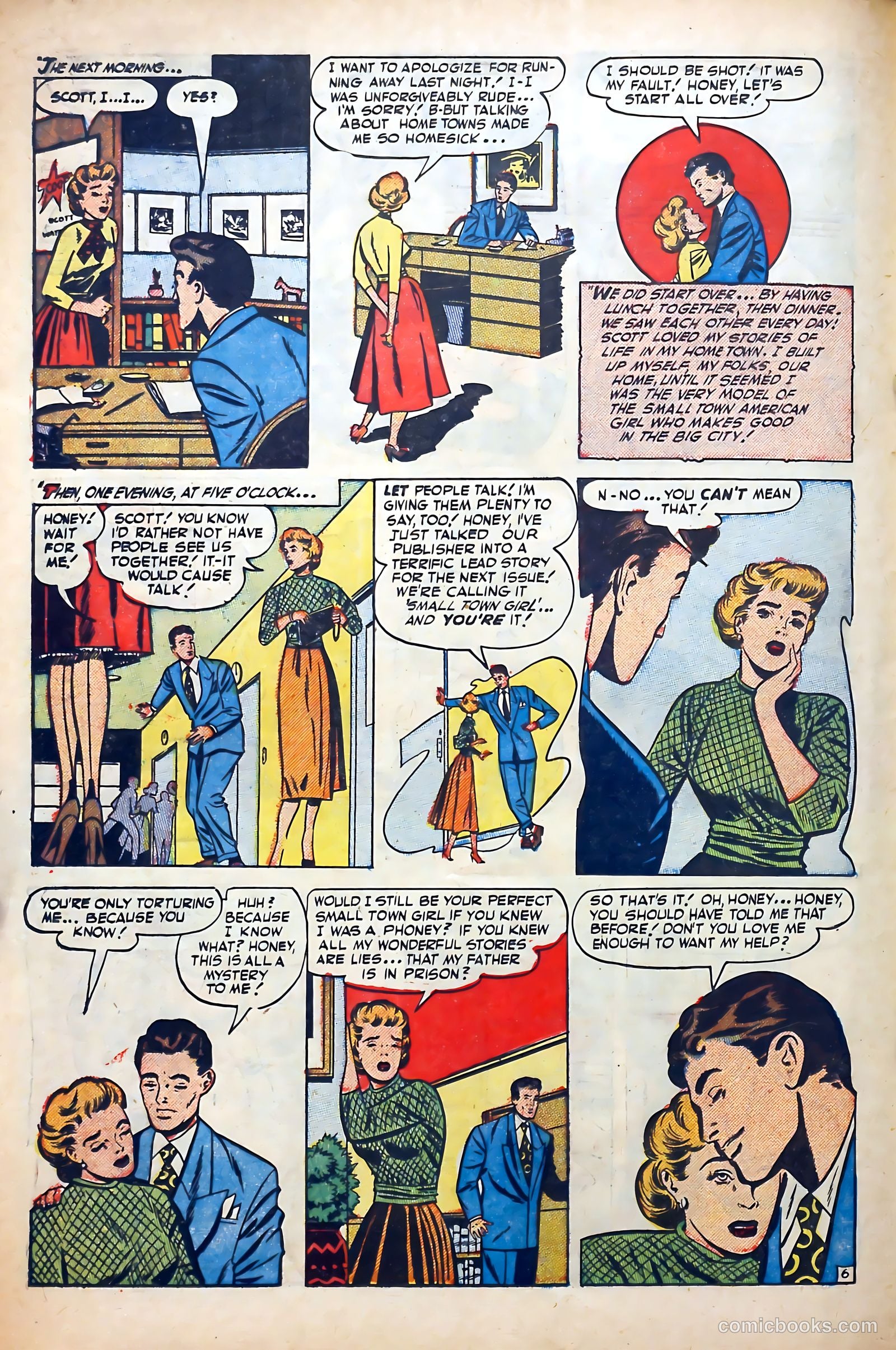 Today's Romance #5 (1952) — page 18 of 37