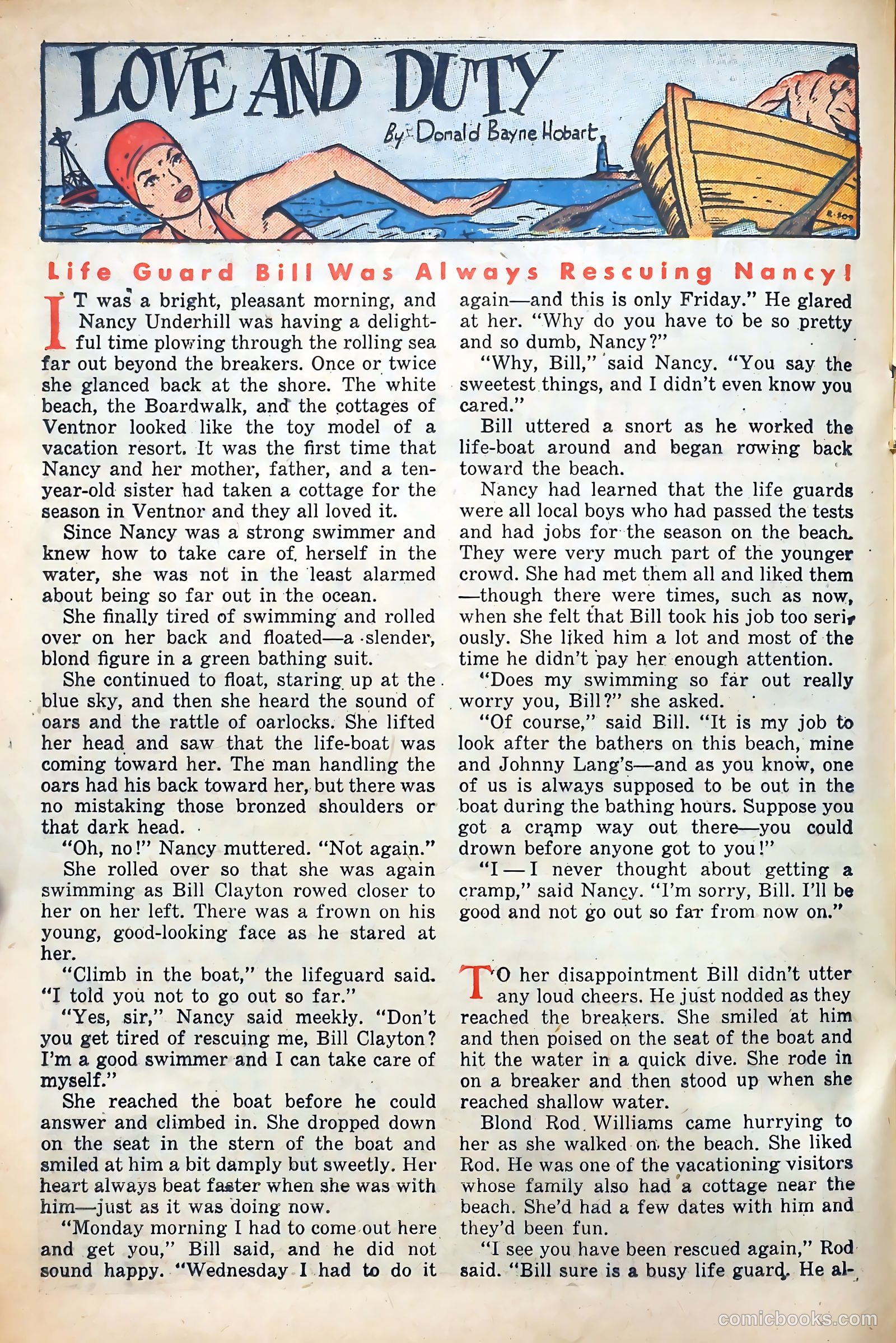 Today's Romance #5 (1952) — page 20 of 37