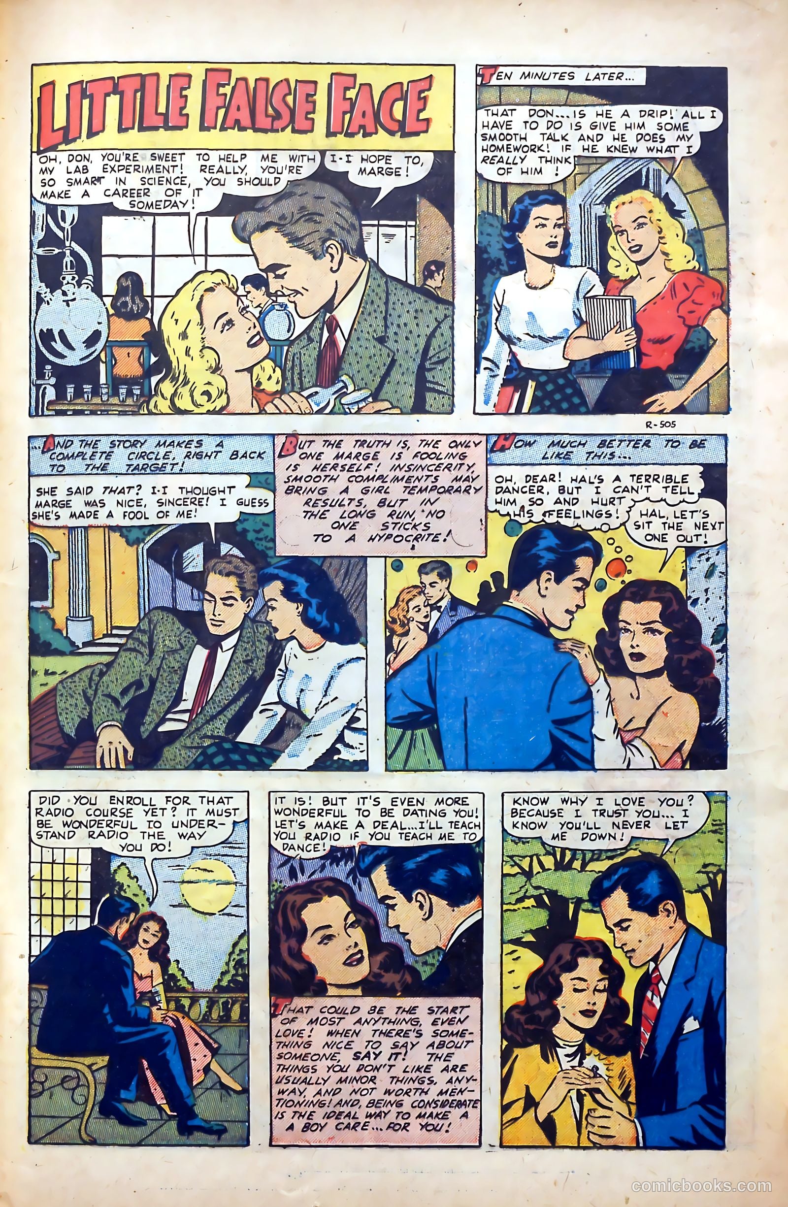 Today's Romance #5 (1952) — page 25 of 37