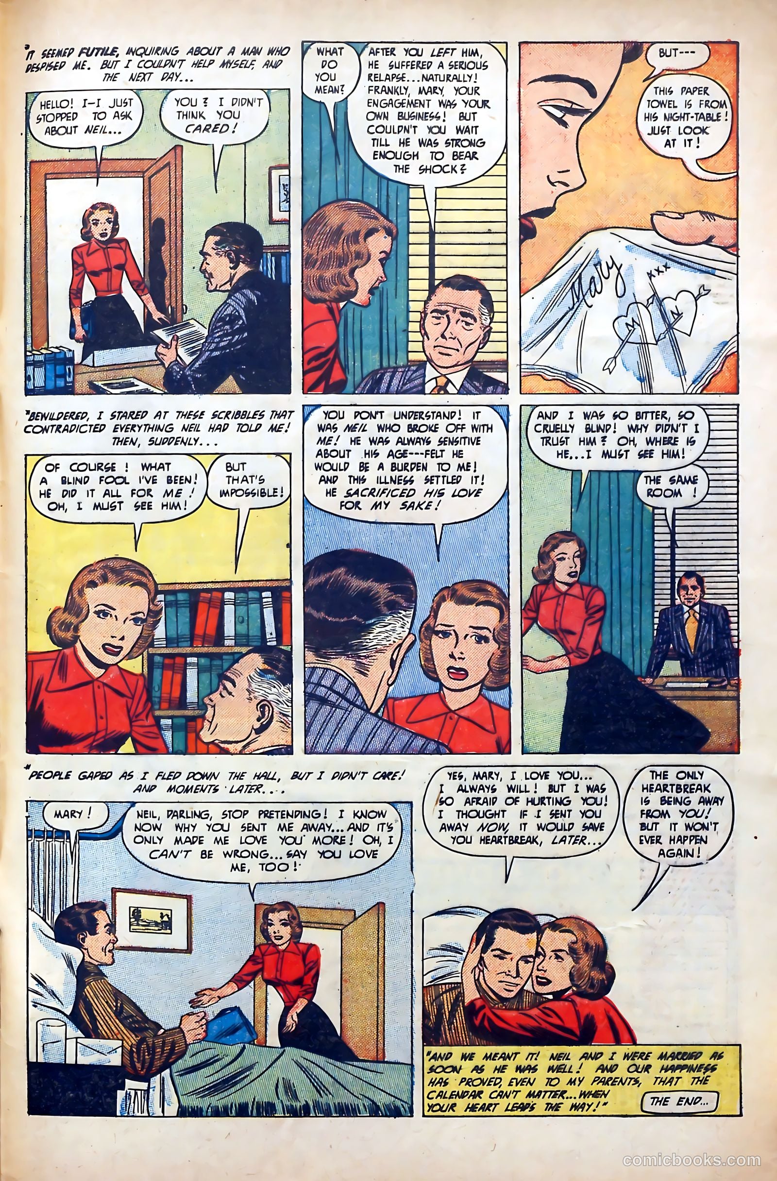 Today's Romance #5 (1952) — page 33 of 37