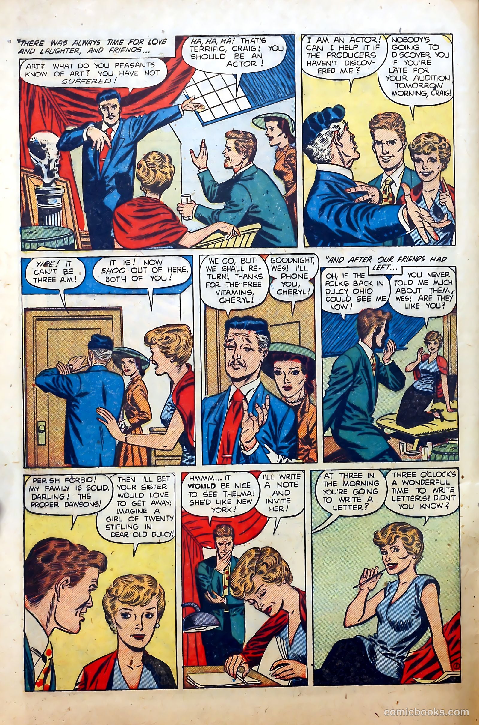 Today's Romance #6 (1952) — page 4 of 37