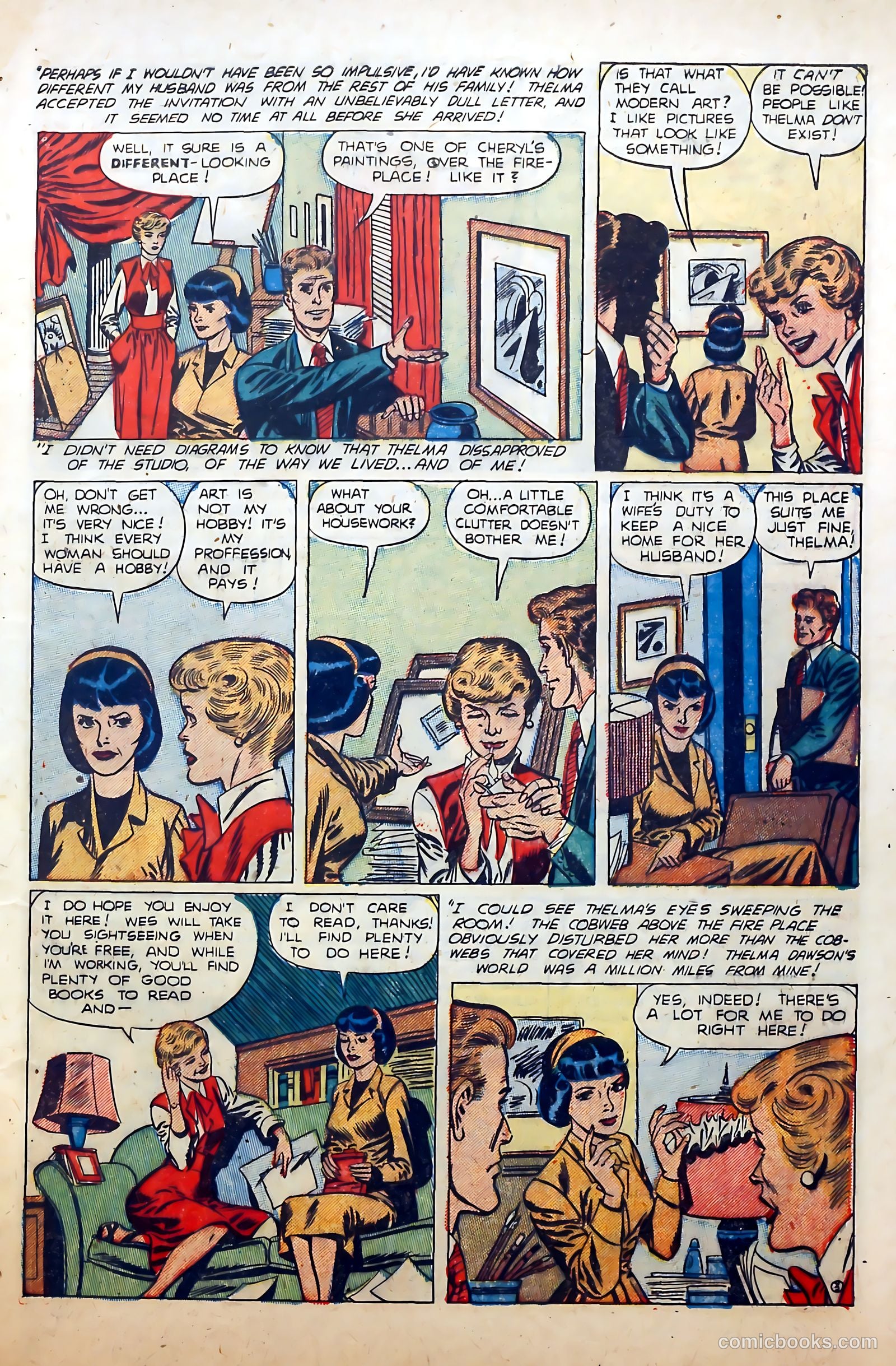 Today's Romance #6 (1952) — page 5 of 37