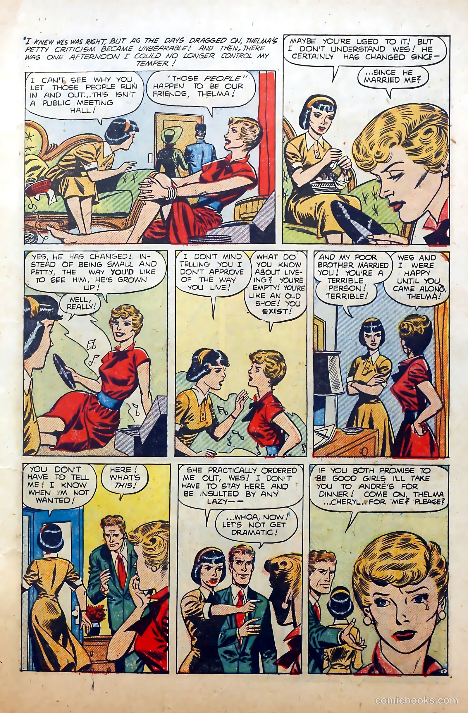 Today's Romance #6 (1952) — page 7 of 37