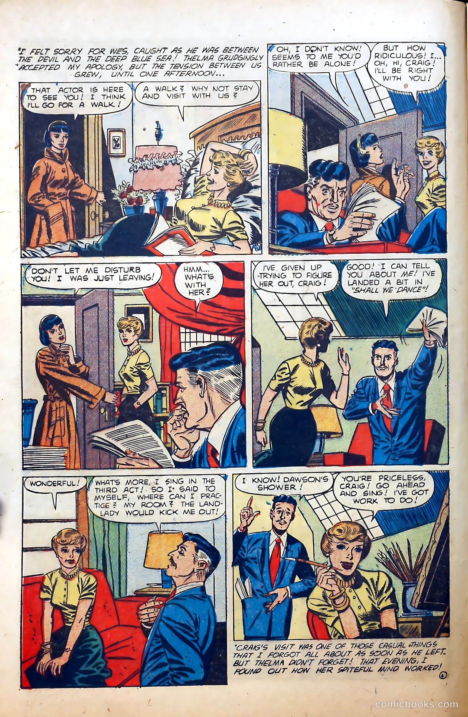 Today's Romance #6 (1952) — page 8 of 37