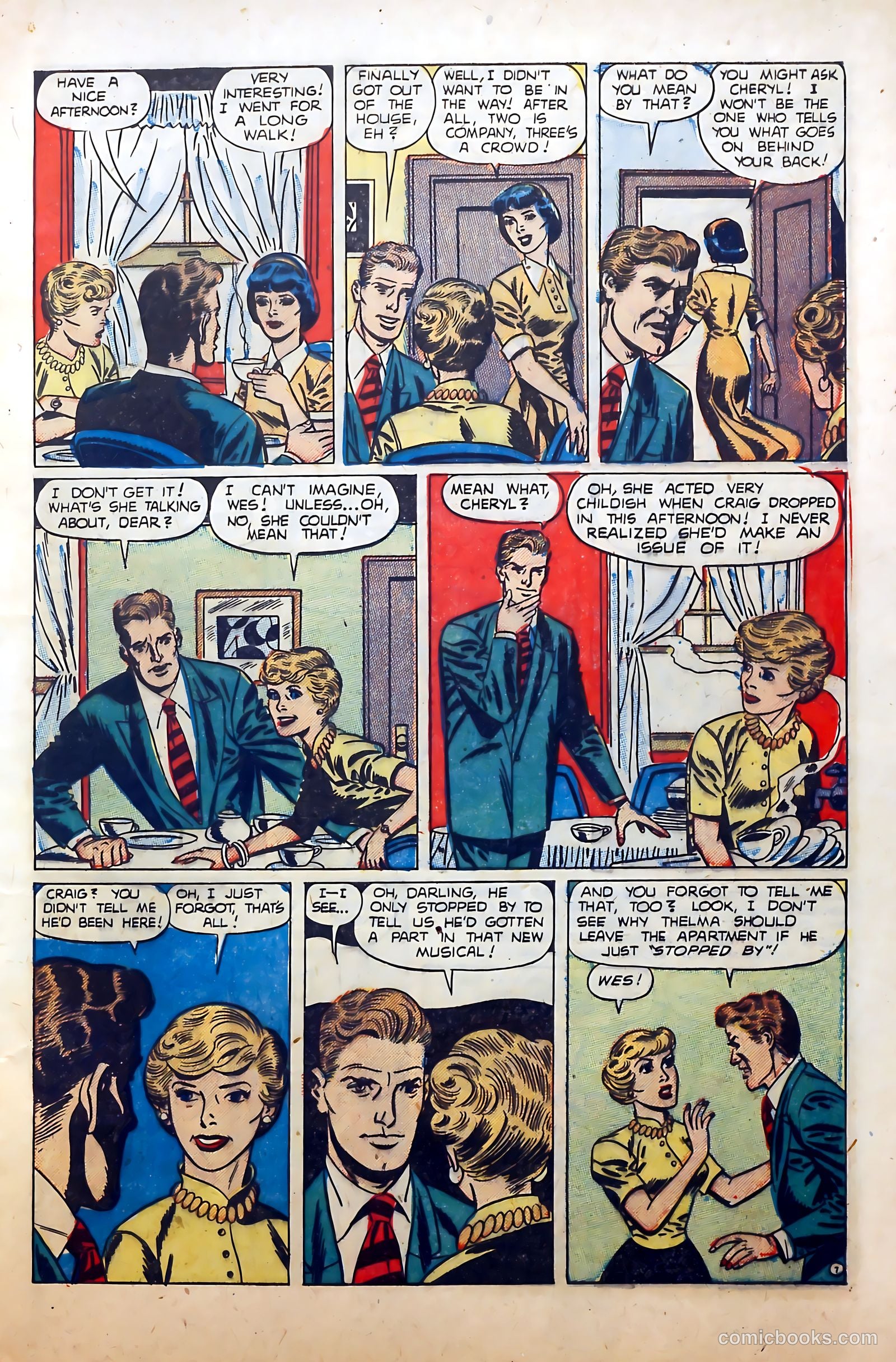 Today's Romance #6 (1952) — page 9 of 37