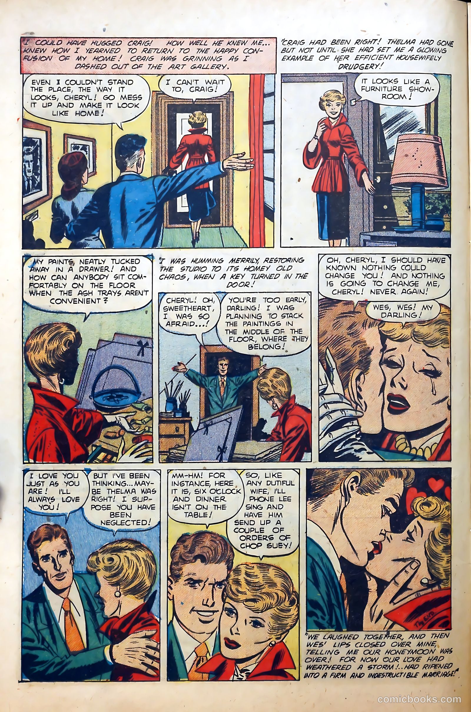 Today's Romance #6 (1952) — page 12 of 37