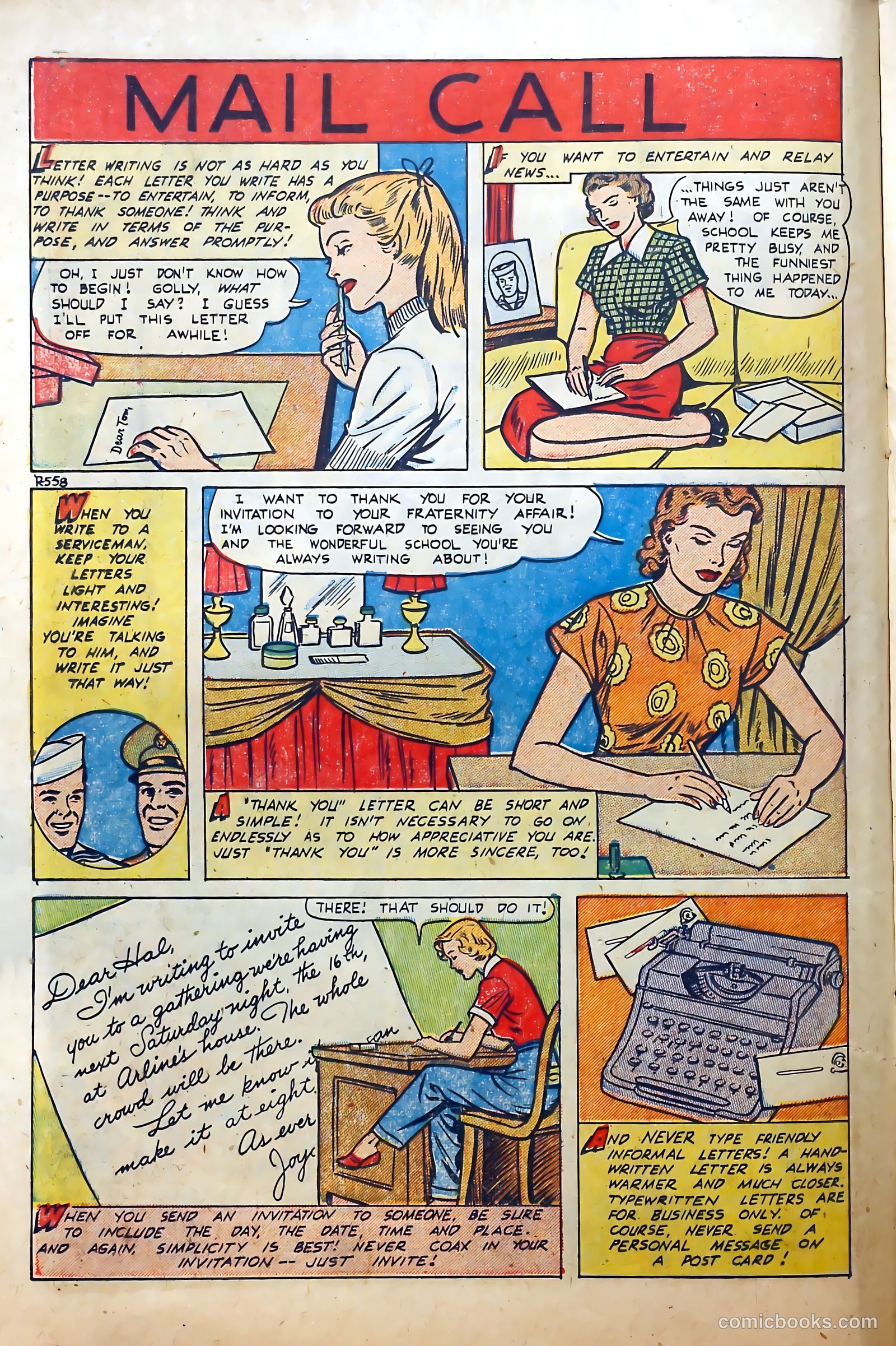 Today's Romance #6 (1952) — page 14 of 37