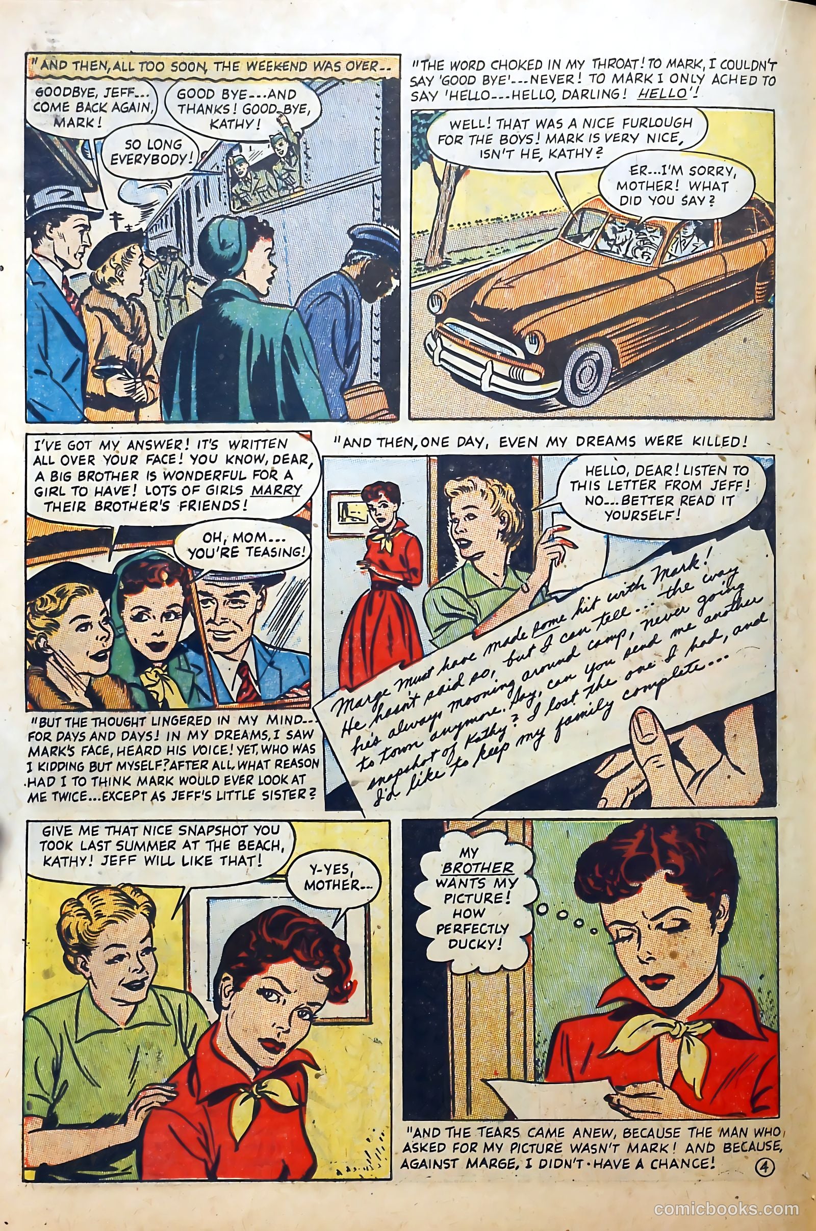 Today's Romance #6 (1952) — page 18 of 37