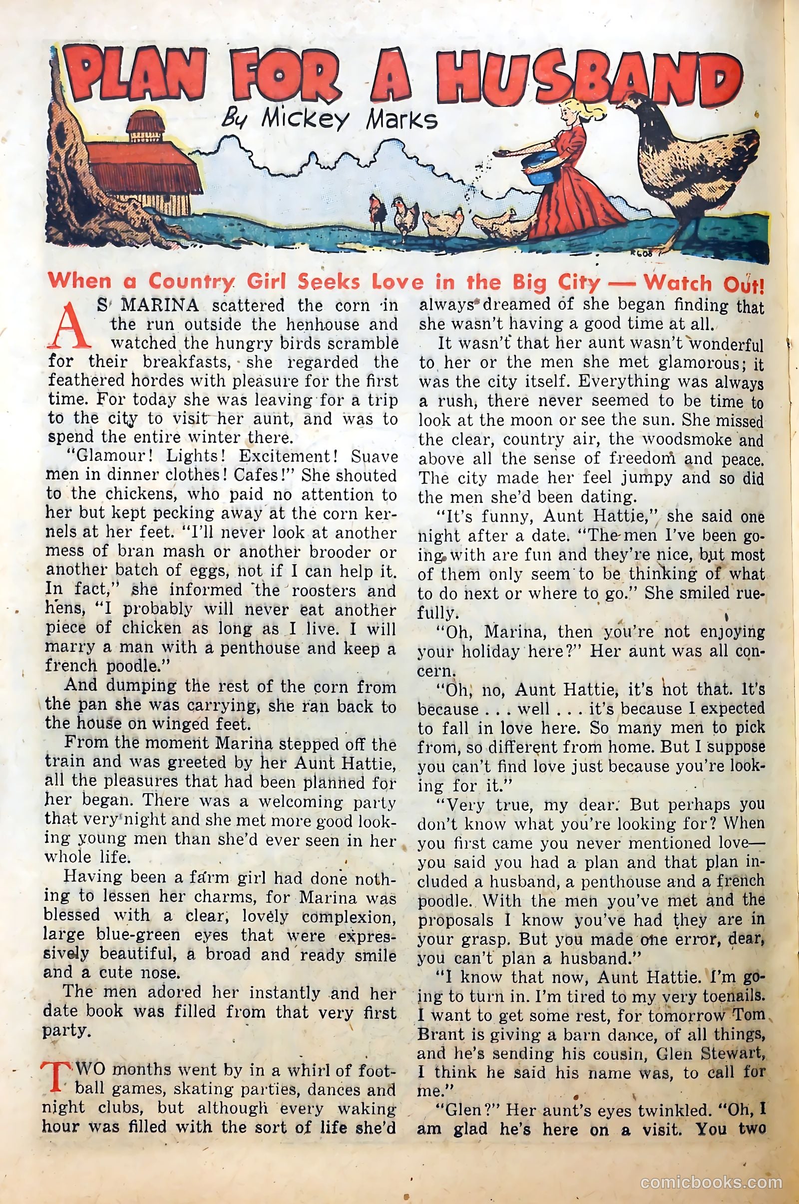 Today's Romance #6 (1952) — page 20 of 37