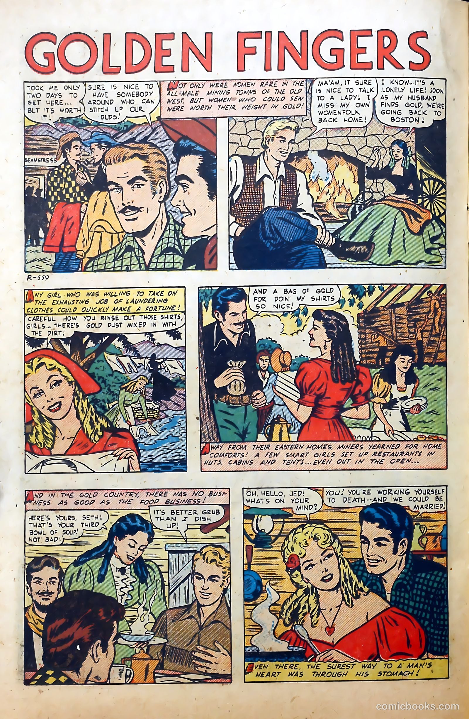 Today's Romance #6 (1952) — page 22 of 37