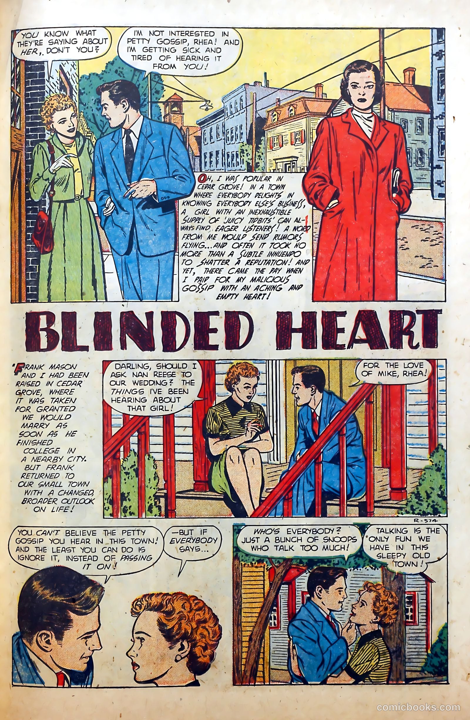 Today's Romance #6 (1952) — page 23 of 37